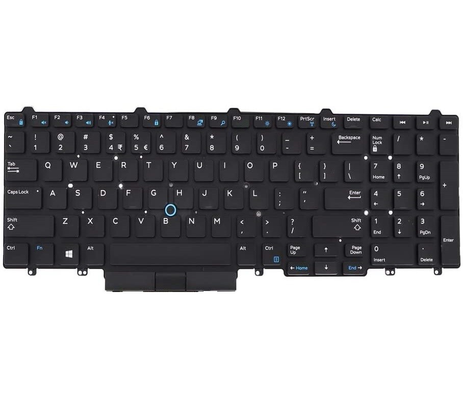 Original US Non-Backlit Keyboard for Dell PN: SN7232