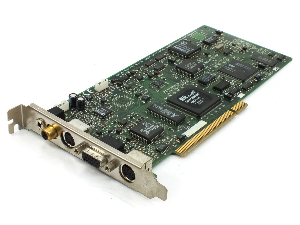 Sigma Designs 53-000537 RealMagic EM7210 NetStream II PCI MPEG-2 Decoder Card