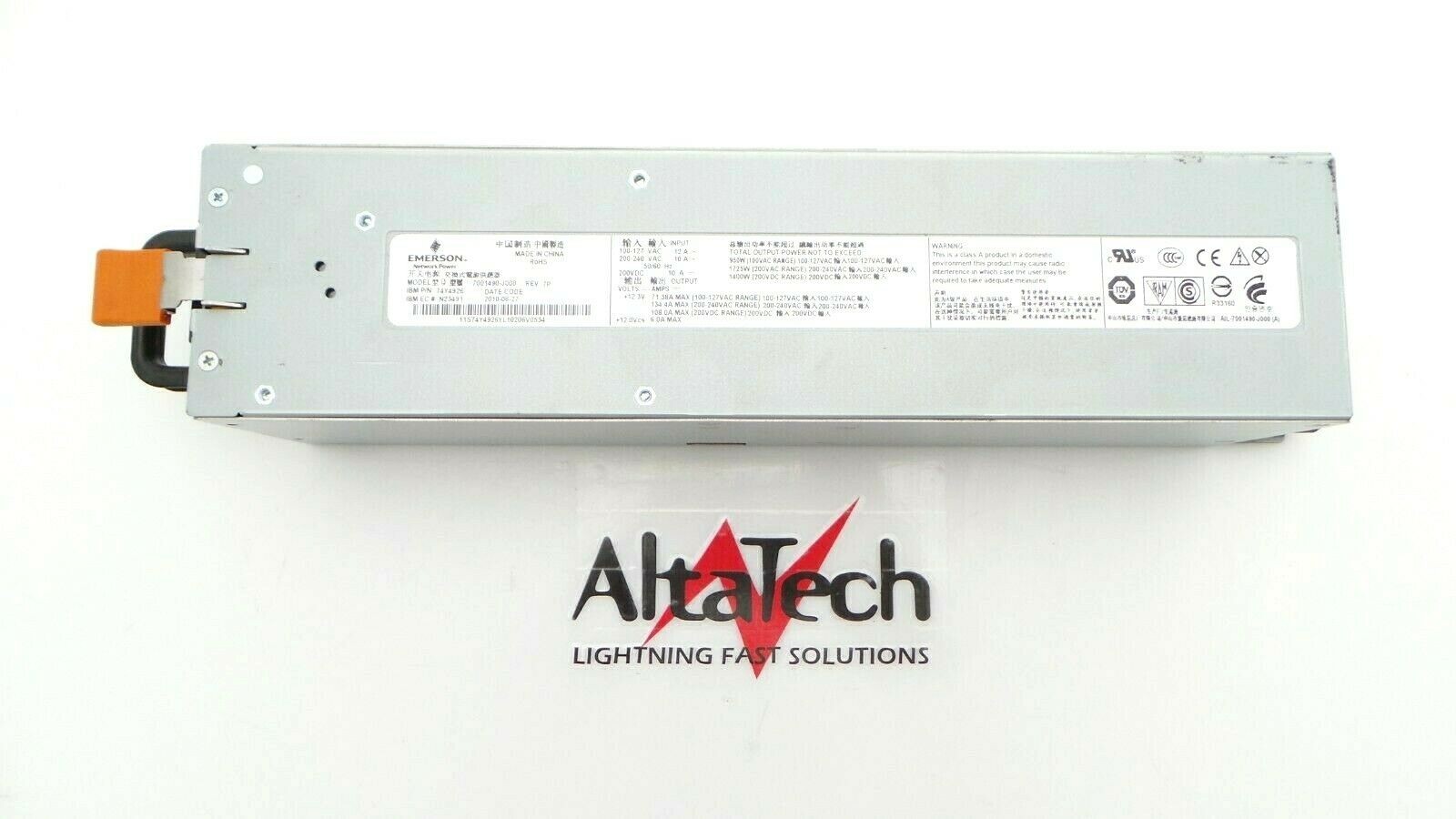 IBM Power7 1725W AC PSU Power Supply Unit 74Y4926 - 9117-MMB 9179-MHB 5632