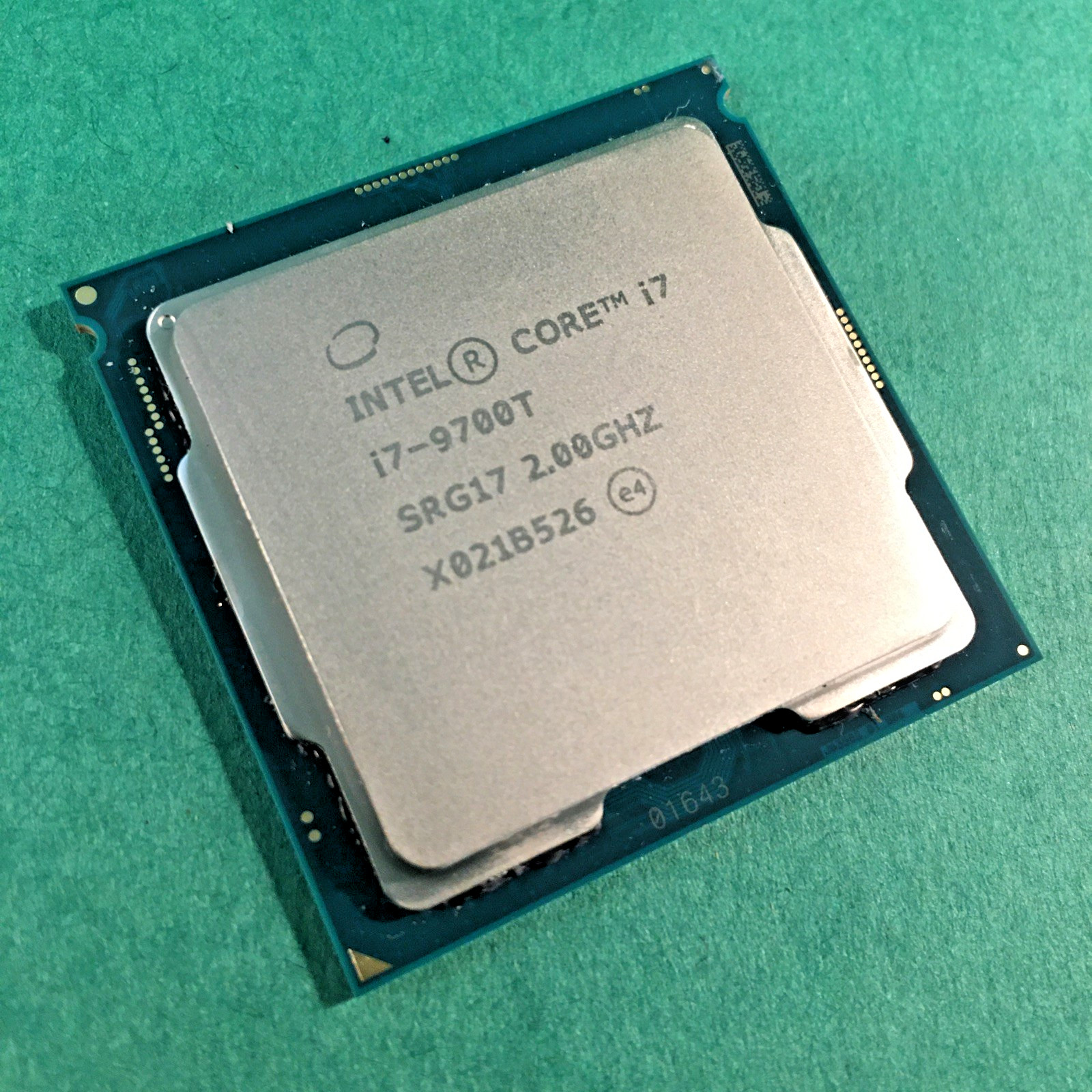 Intel SRG17 Core i7-9700T Desktop Processor CPU