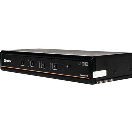 Avocent SC945DPHC400 KVM Switch 4 Port USB-C Dual Head NIAP 4.0