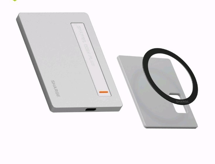 SHARGE Disk Plus 0..24"thin 10Gbps, Built-in USB-C Cable) 4.78 + Magnetic Module