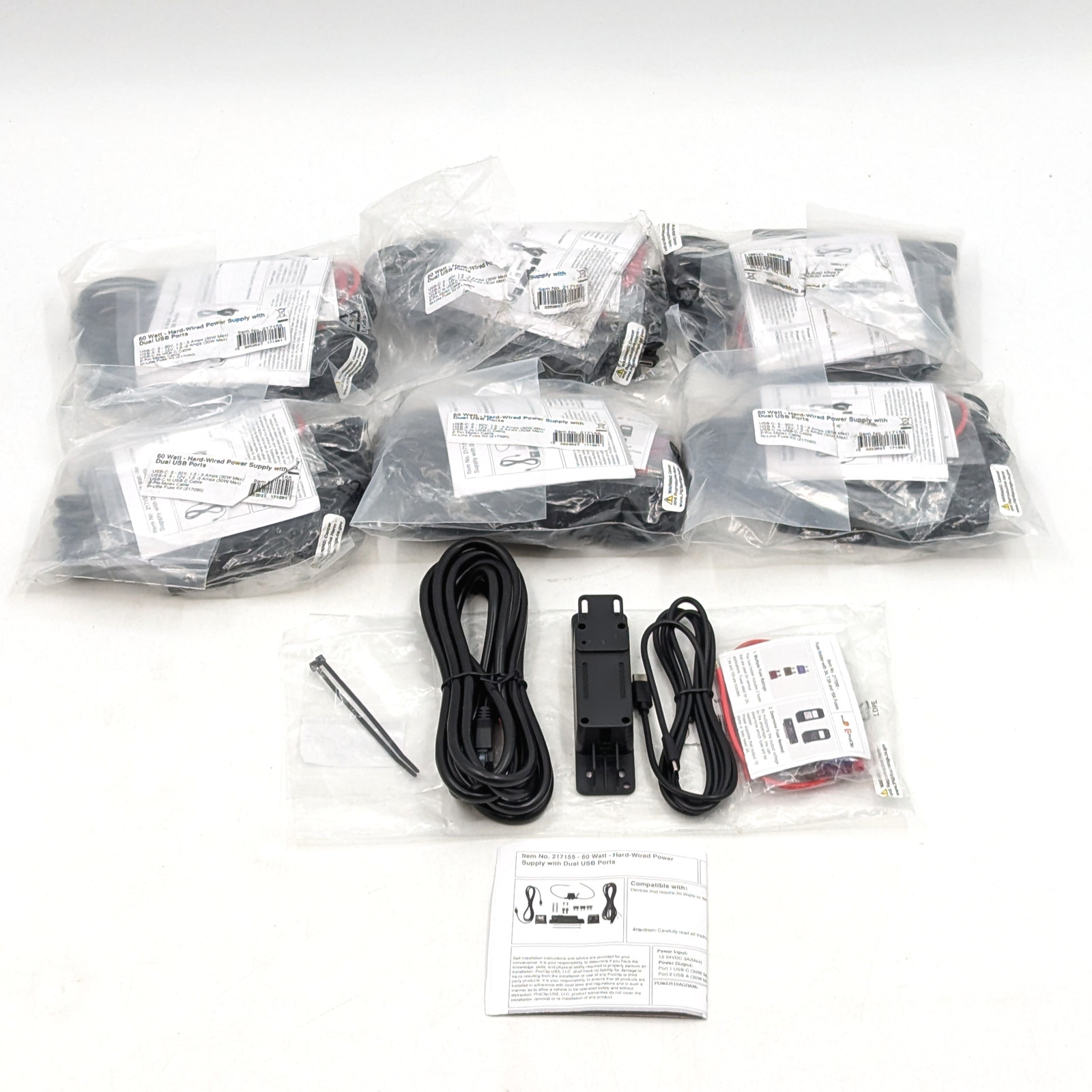ProClip 60W Hard-Wired Power Supply w/ Dual USB Ports (217155) | Lot of 7
