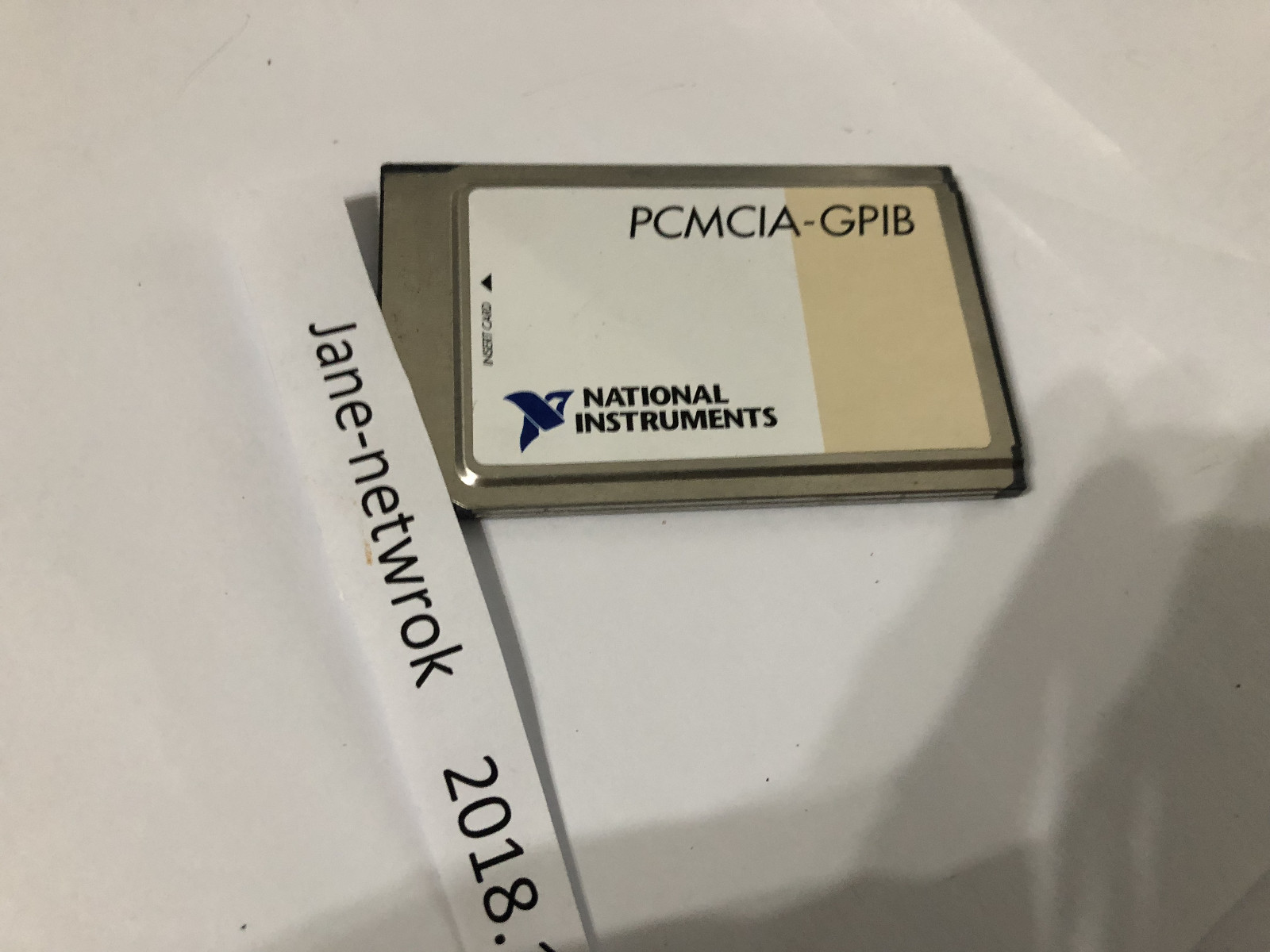 1PC 100% test PCMCIA-GPIB via DHL or Fedex shipping