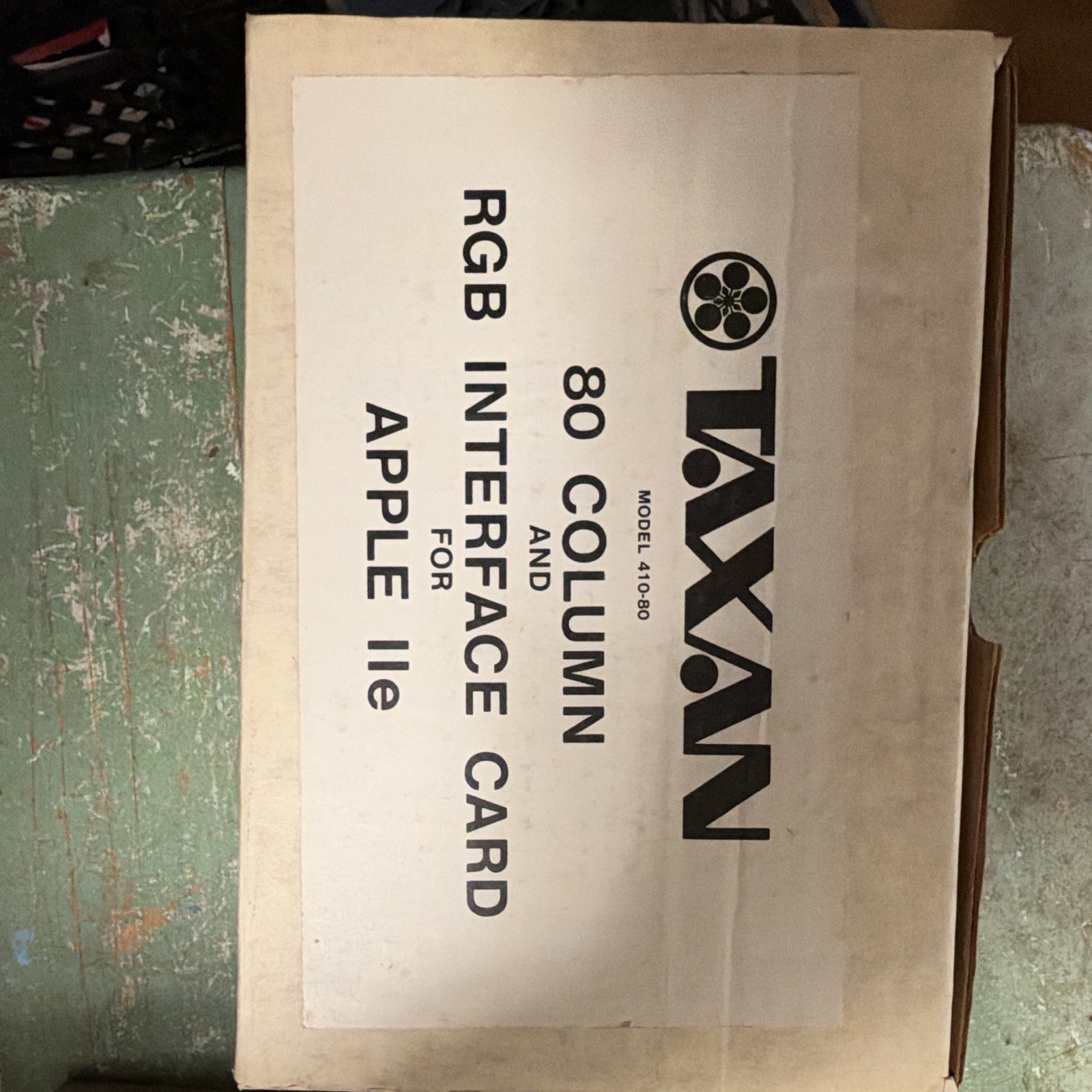 TAXAN 80RGB Interface Card for Apple IIe Computer Vintage UNTESTED