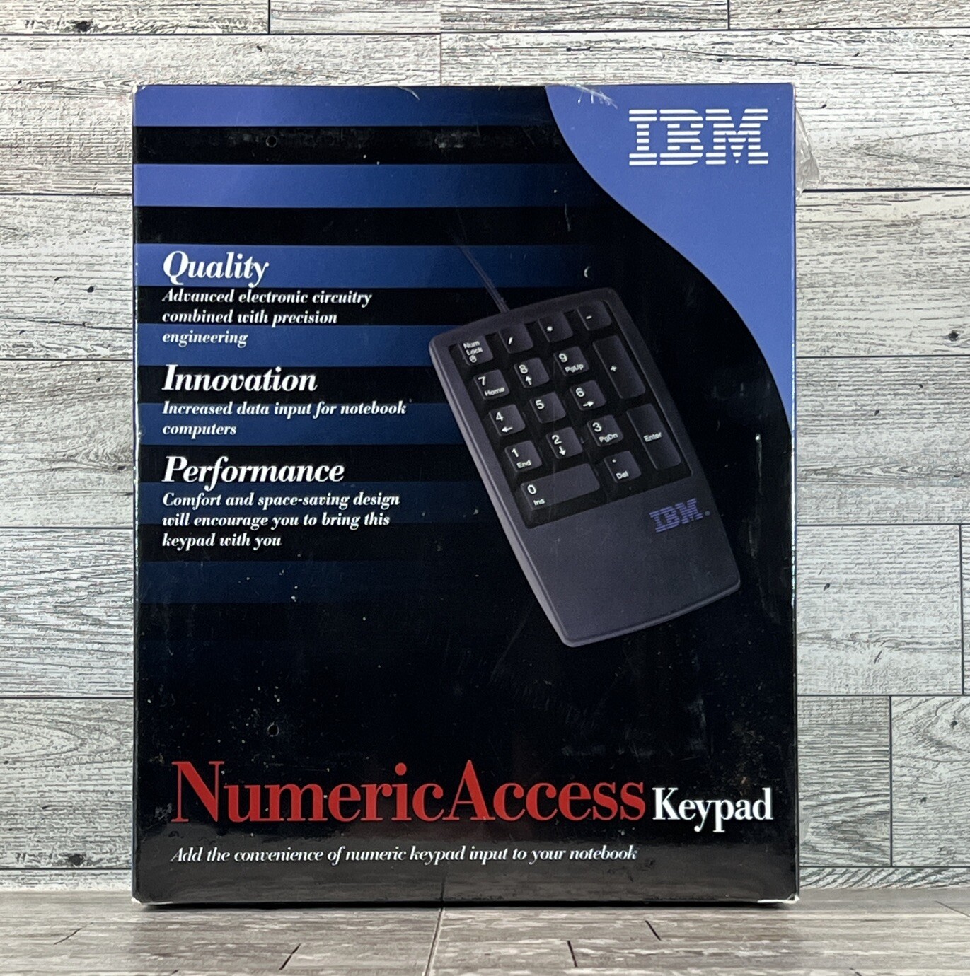 Vintage 2000 IBM 09N5546 Numeric Access Keypad USB Wired New Factory Sealed