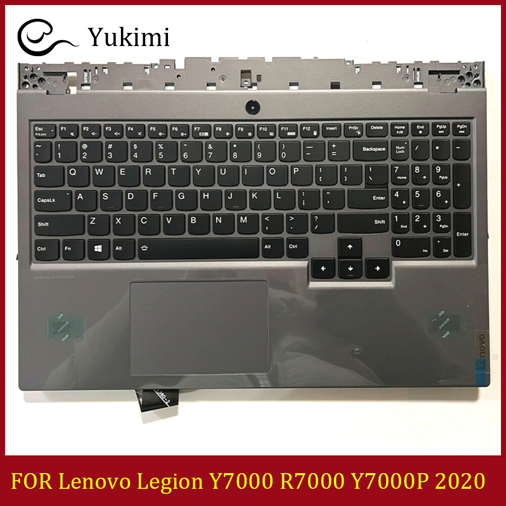 FOR Lenovo Legion Y7000 R7000 Y7000P 2020 Black C Shell Palmrest Keyboard Touch