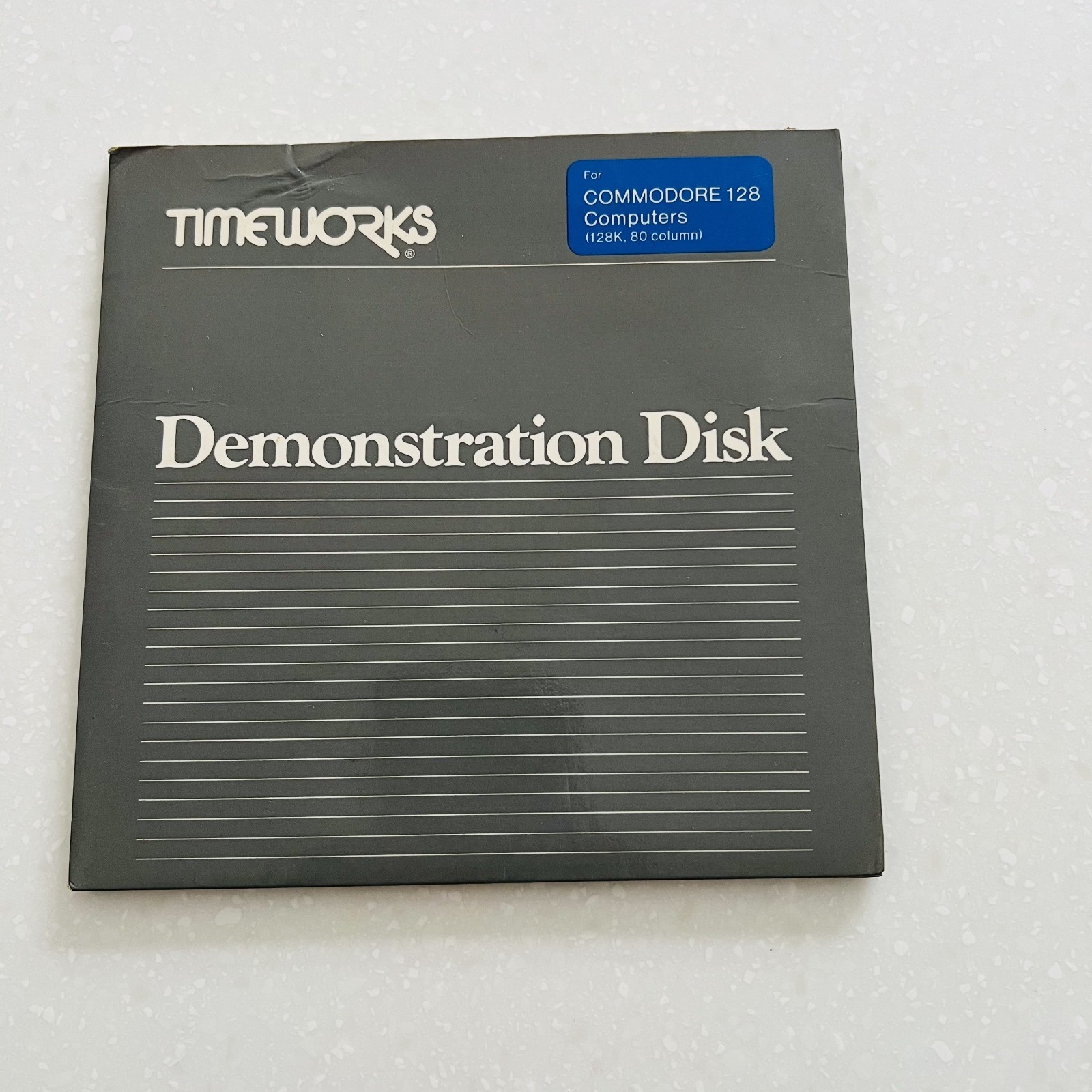 Commodore 64 Timeworks Demonstration Disk Inventory Management Sales