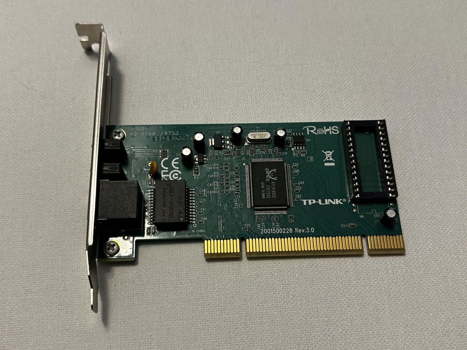 TP-Link TG-3269 PCI Network Card 10/100 Gigabit Ethernet LAN Used