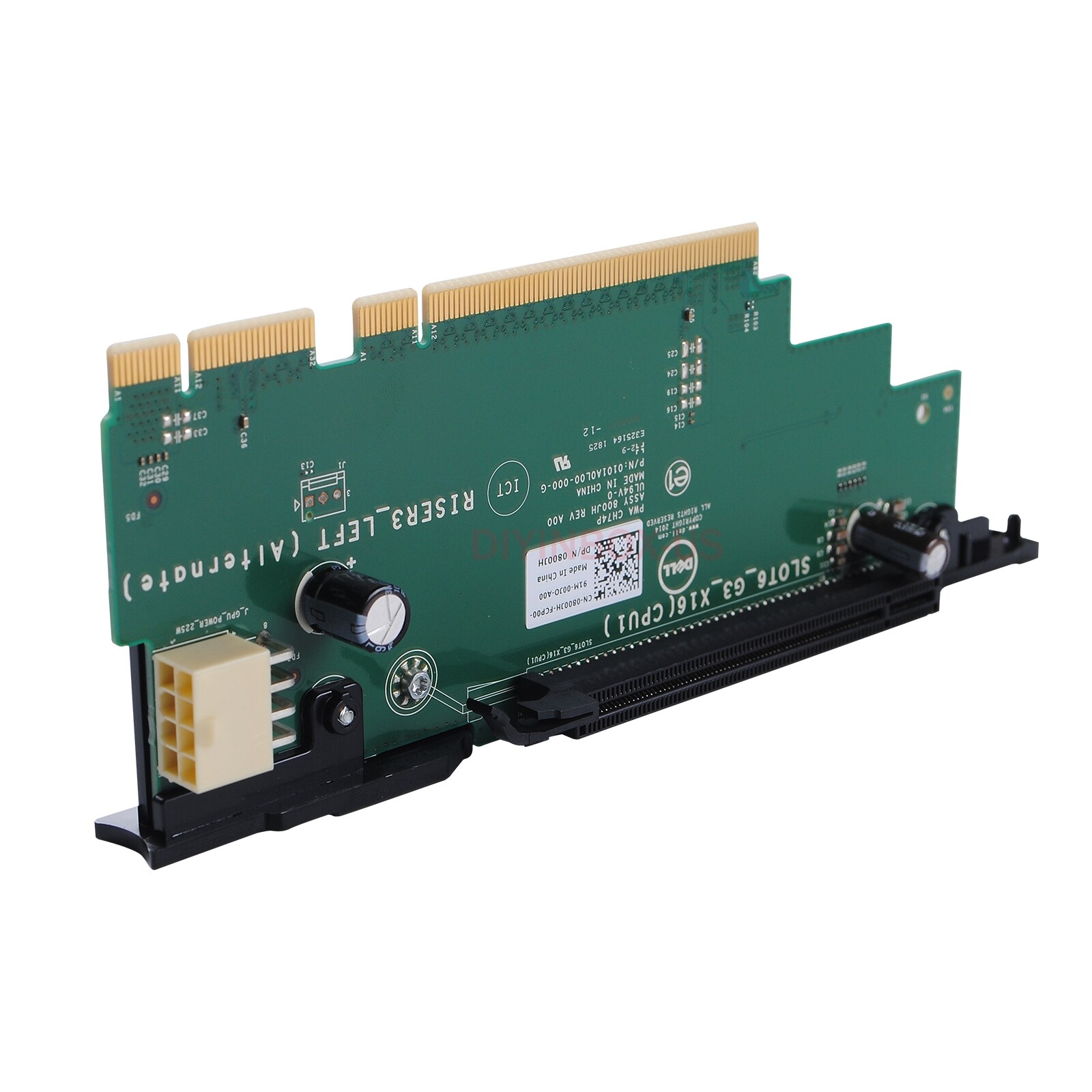 New Dell DT9H6 PowerEdge R730 R730xd PCI Riser 3 Card 2x8 Slot Left 0DT9H6