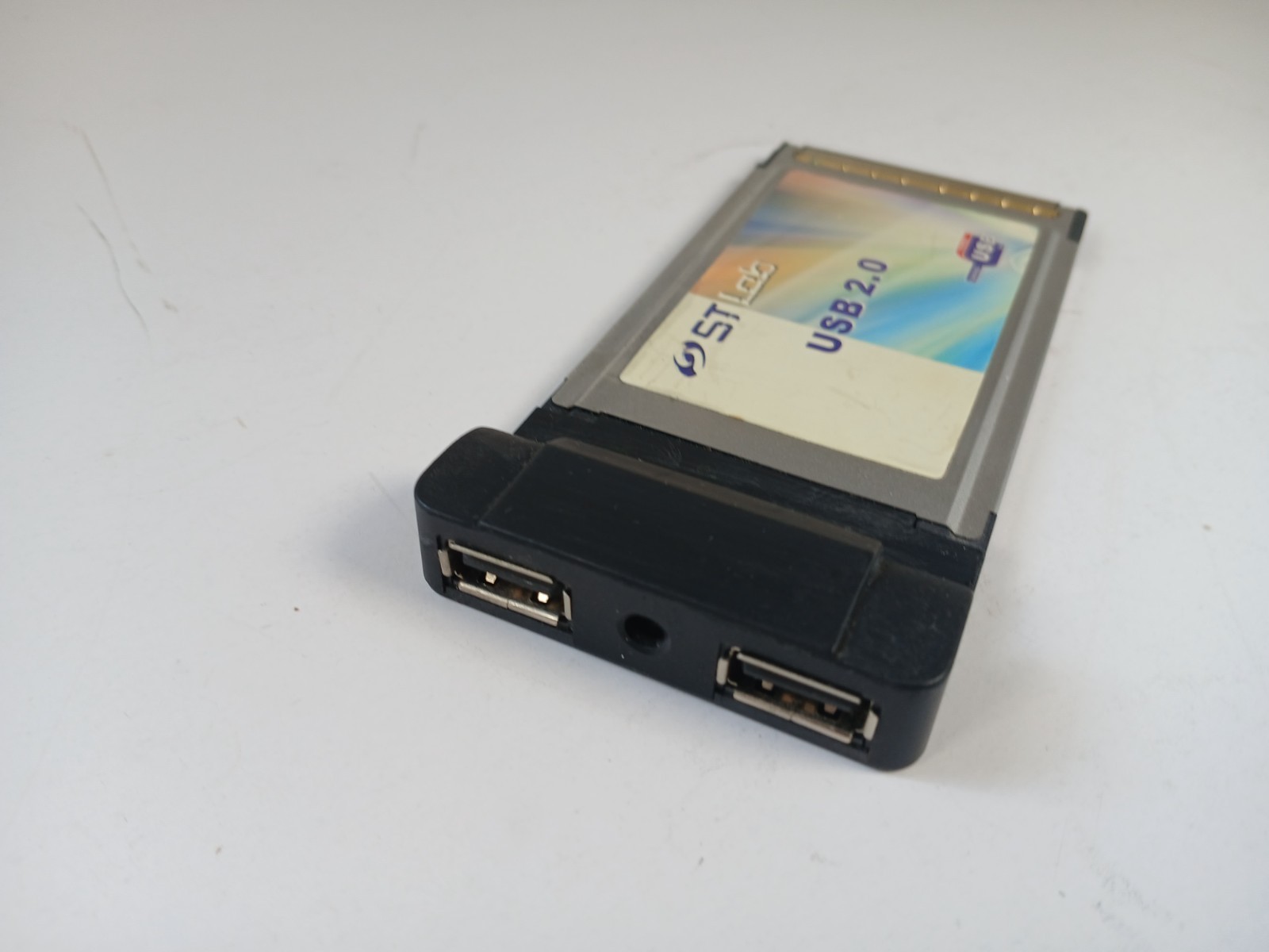 STLAB 2-PORT USB 2.0 CARDBUS ADAPTER