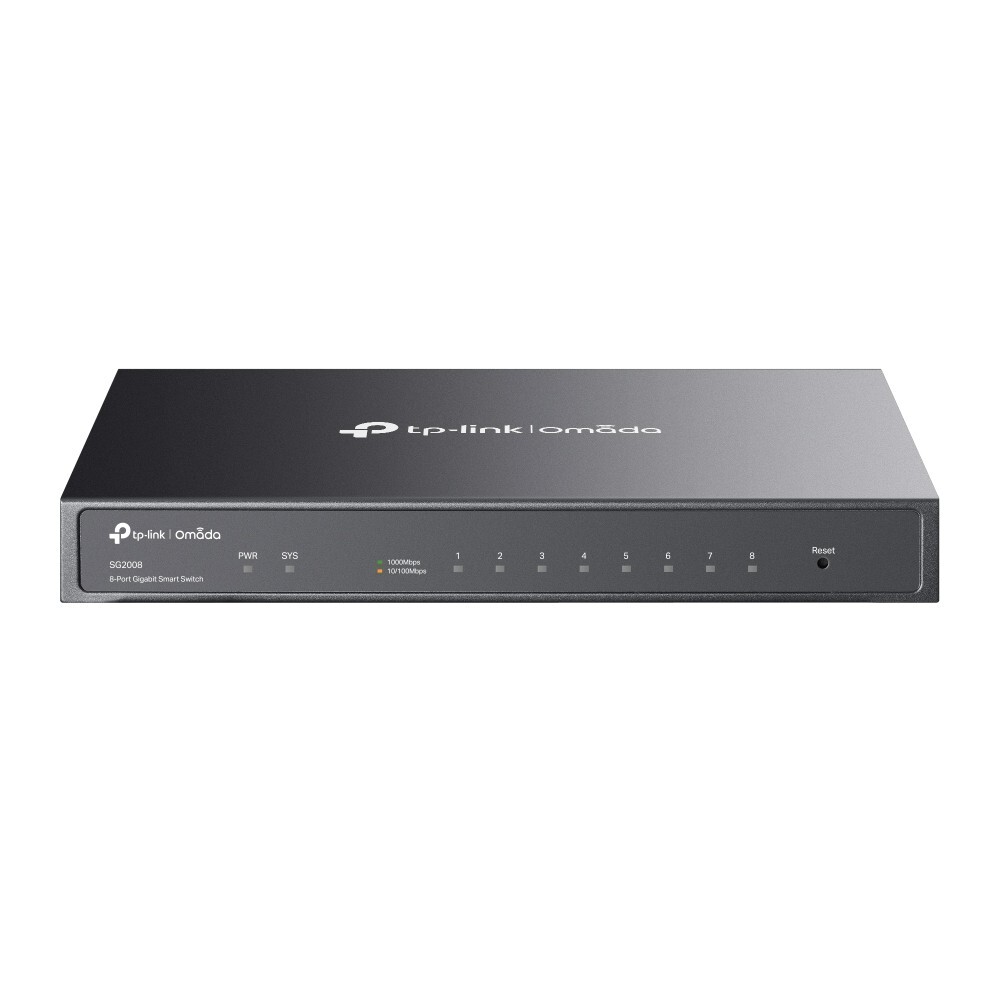 TP-Link SG2008 | Omada 8-Port 10/100/1000Mbps Gigabit Smart Switch