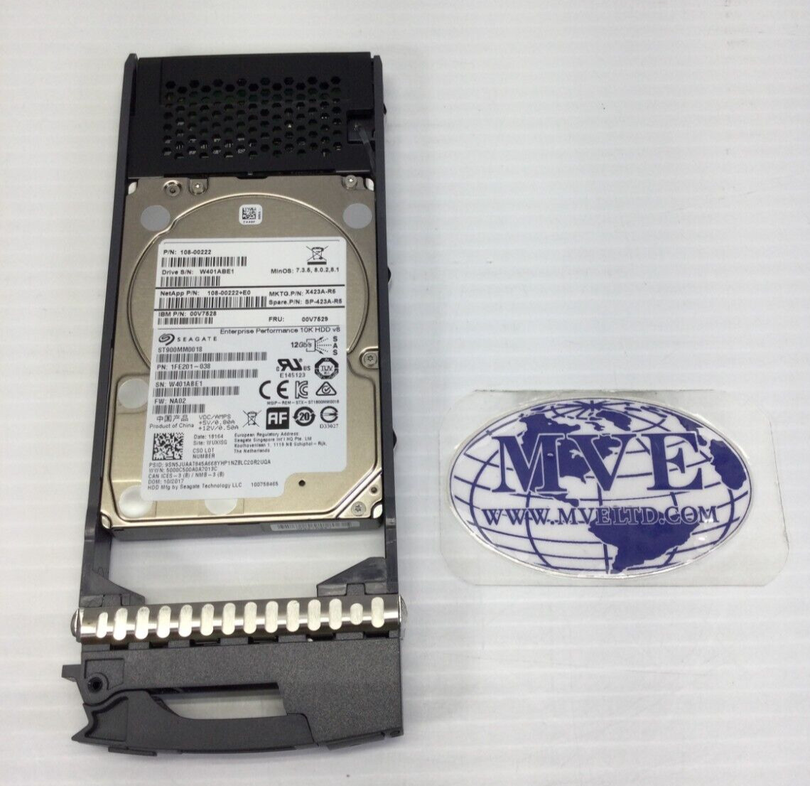 IBM 00V7529 00V7528 108-00222 111-00721+A0 NAJ-1001 DS2246 FAS2552 900GB HDD
