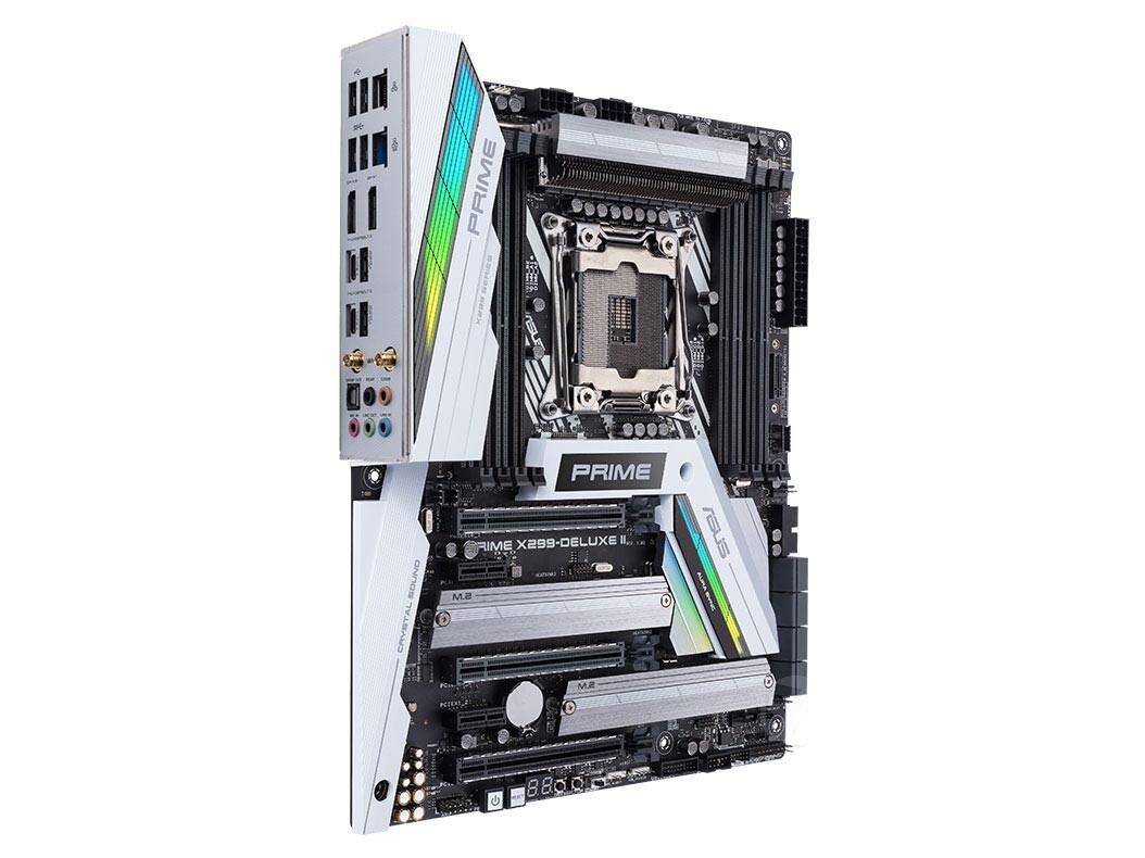 For ASUS PRIME X299 DELUXE II motherboard LGA2066 8*DDR4 128G DP ATX Tested ok