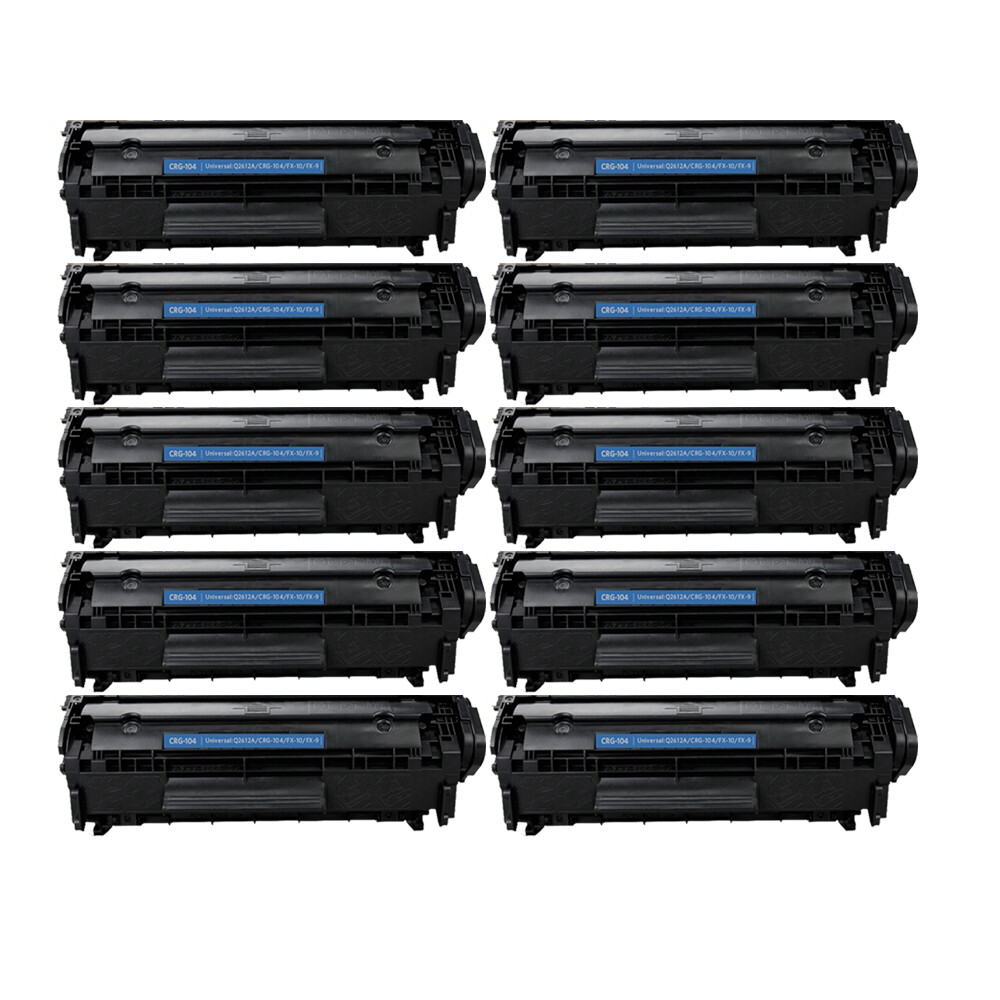 10PK 104 Compatible For Canon FX9 FX10 104 Black Toner Cartridge D420 D450 M4270