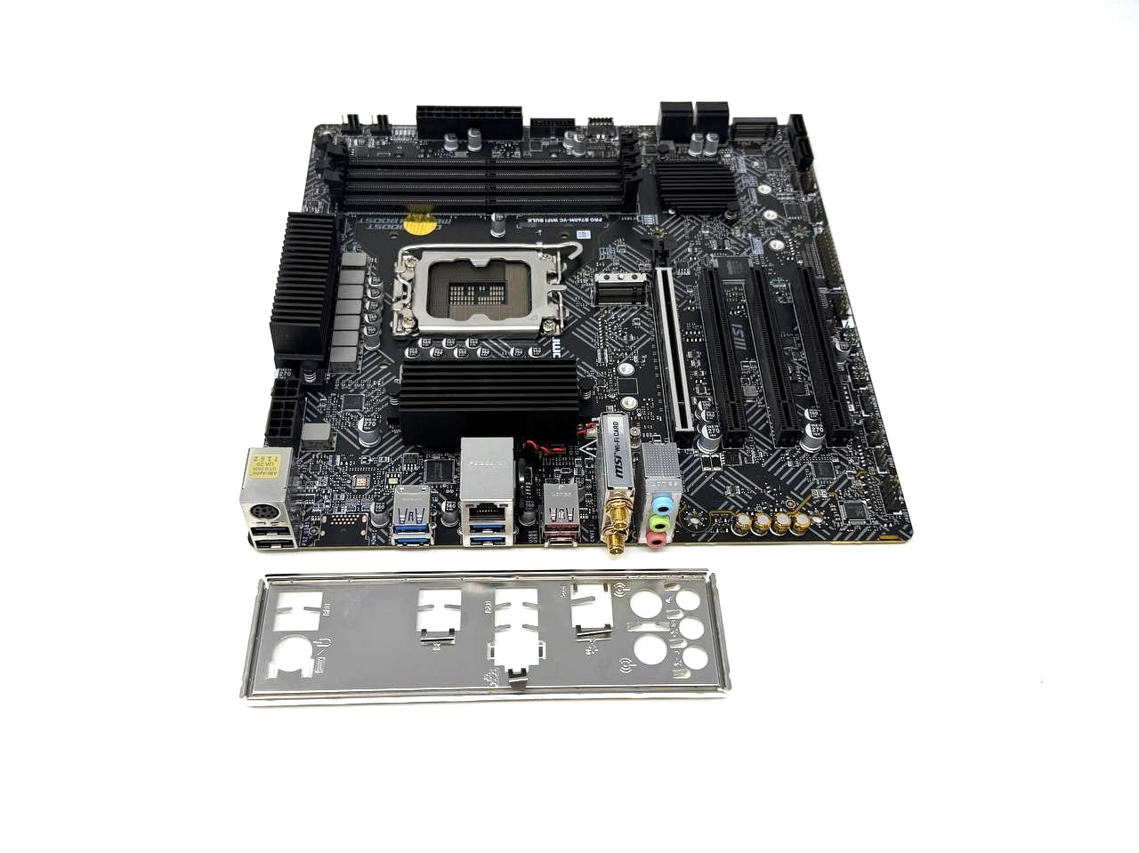 MSI PRO B760M-VC WIFI BULK INTEL B760 LGA1700 DDR5 M.2 MATX MOTHERBOARD MS-7D37