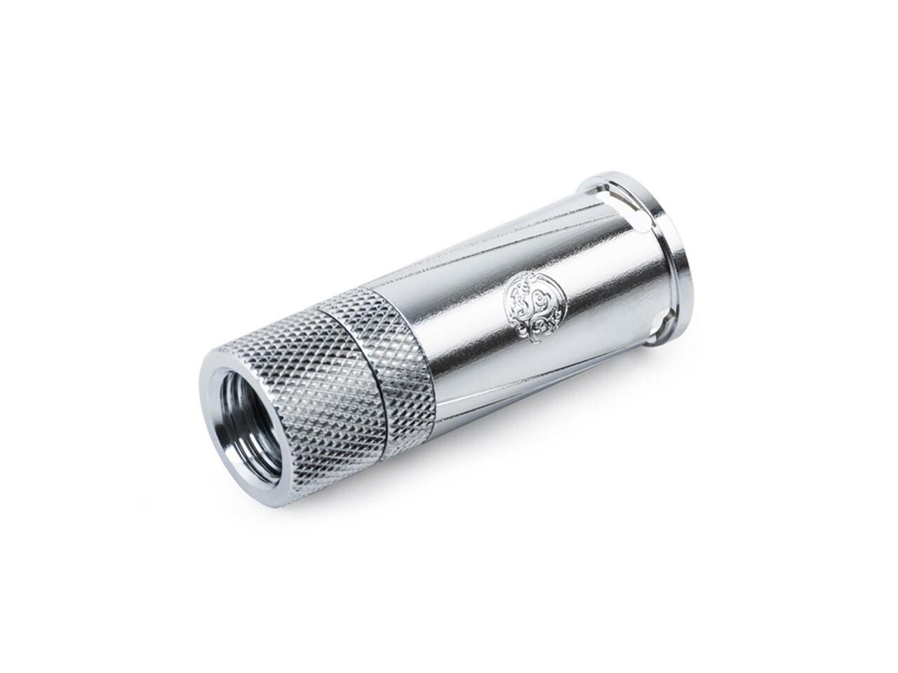 Bitspower Quick Disconnect Female Fitting with Rotary IG1/4" Extender, Silver