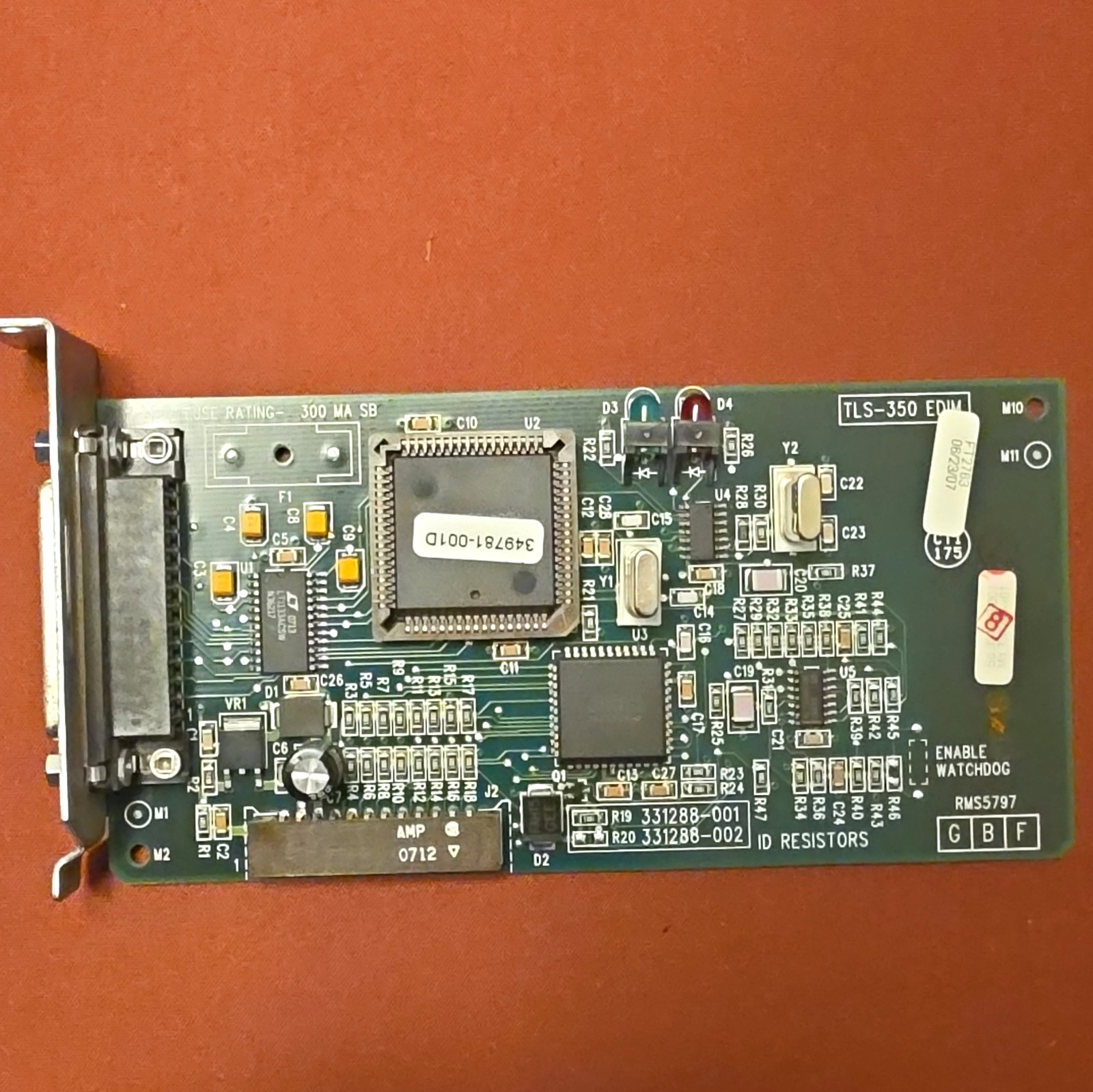 TLS-350 EDIM ISA Expansion Interface Card DB-25 (Parallel) 1-Port 300 MB/s