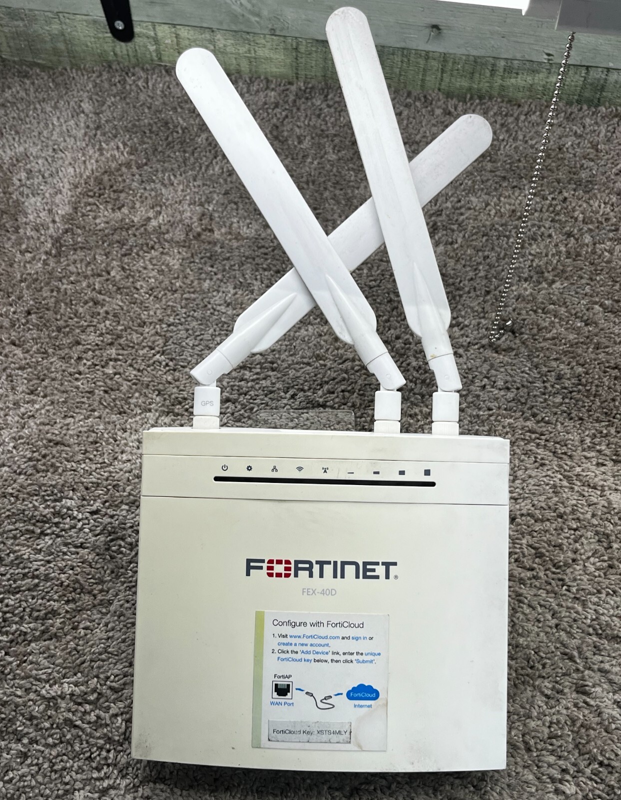 Fortinet FortiExtender FEX-40D-AMEU Cellular Modem/Wireless Router 45309