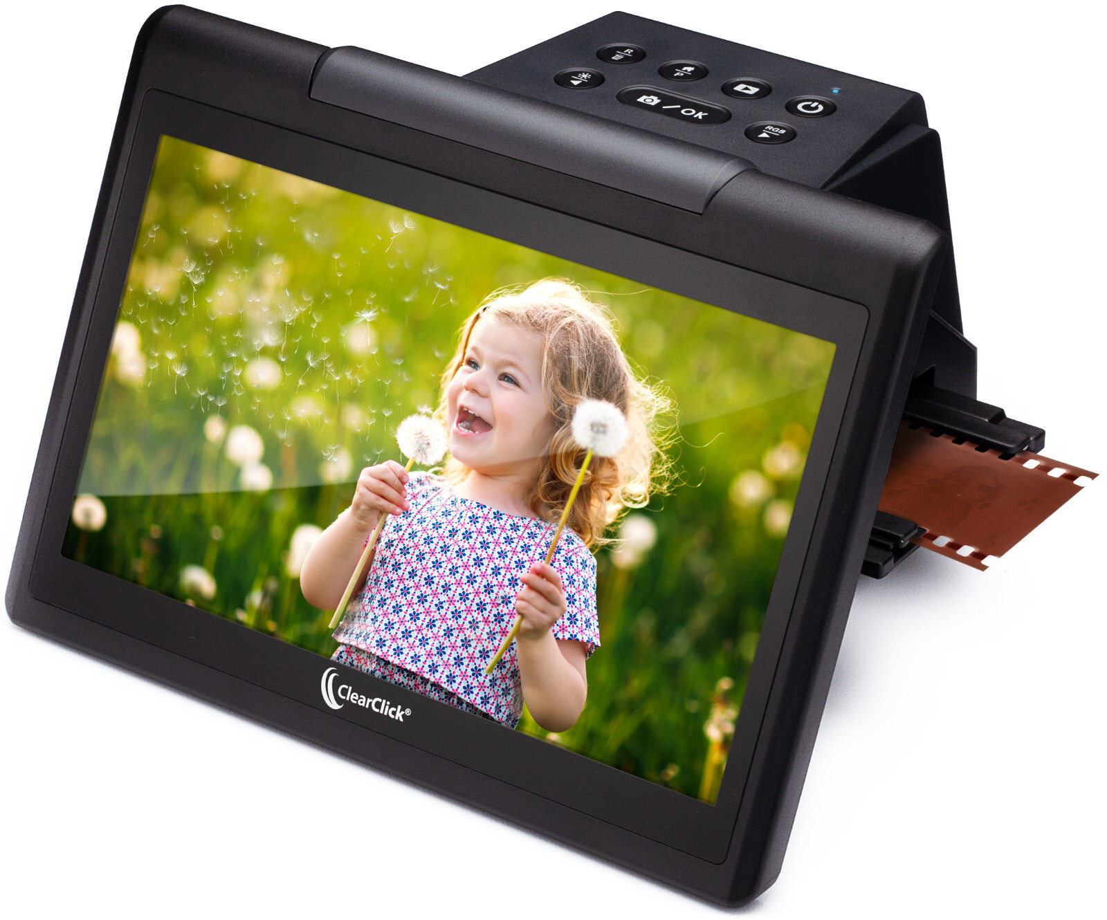 ClearClick Virtuoso 3.0 22MP Film & Slide Scanner 7" LCD 35mm 126 110 Negatives