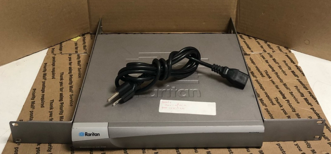 Raritan Dominion LX-108 DLX-108 8 port KVM Over Web IP Switch (TESTED)