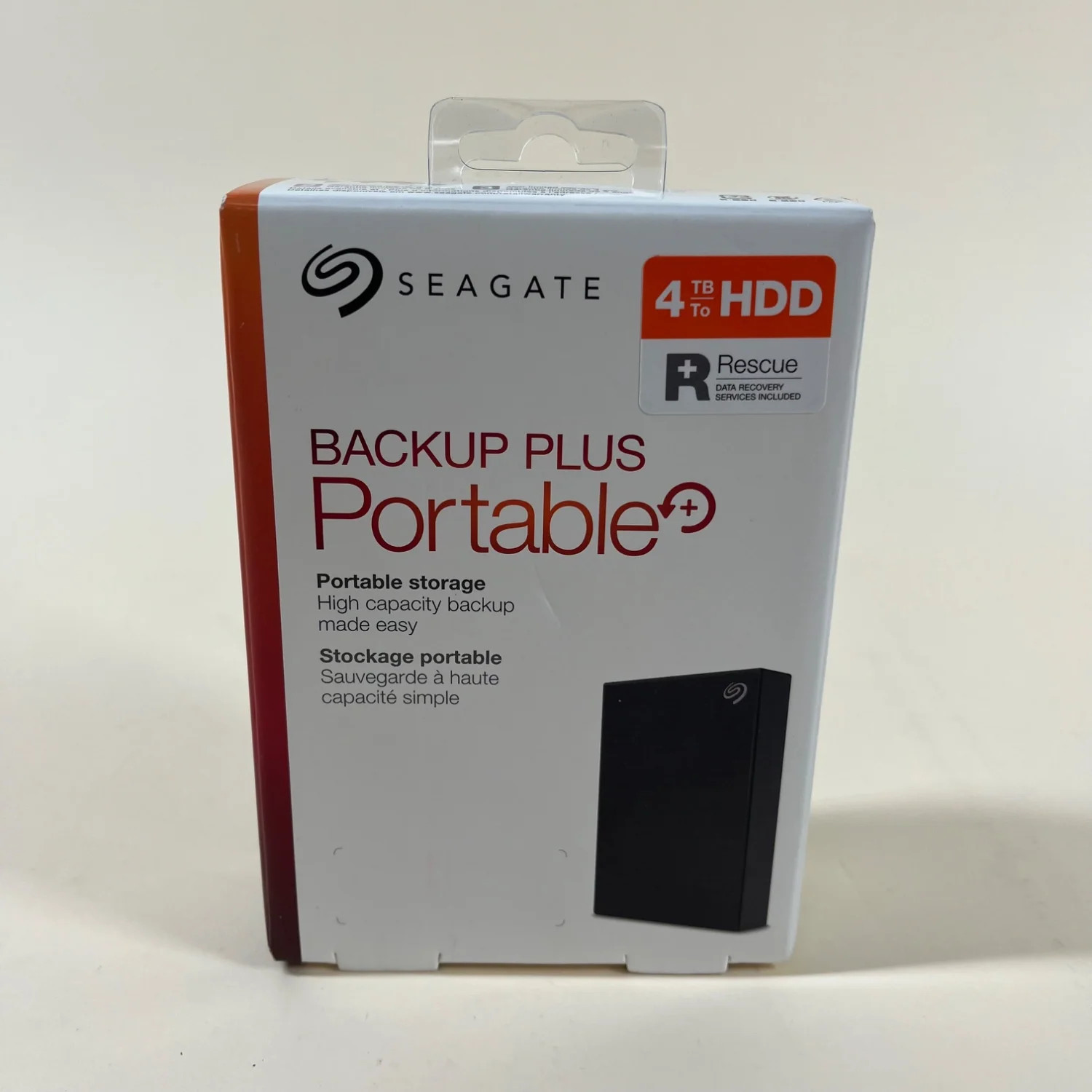 New Seagate Backup Plus 4TB HDD