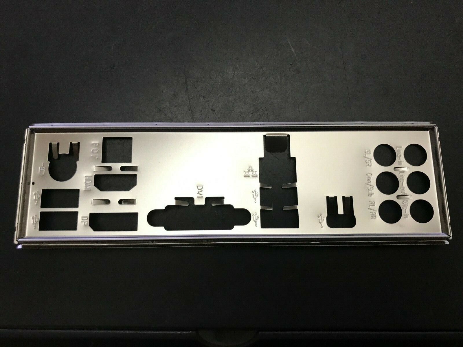 ORIGINAL SuperMicro IO shield MCP-260-00105-0N