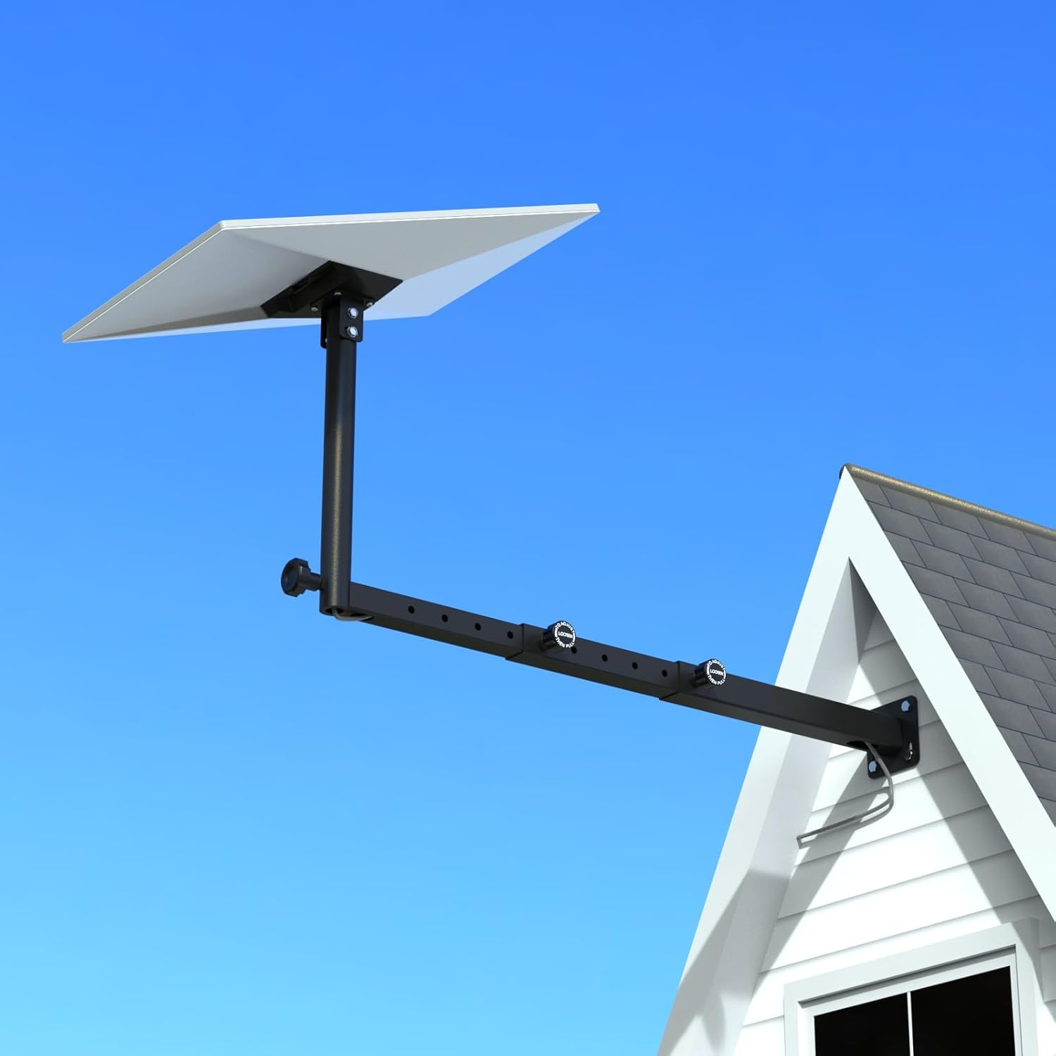 Extension-Type Starlink Gen 3 Mount with Adapter, Heavy Duty Starlink Long Wall