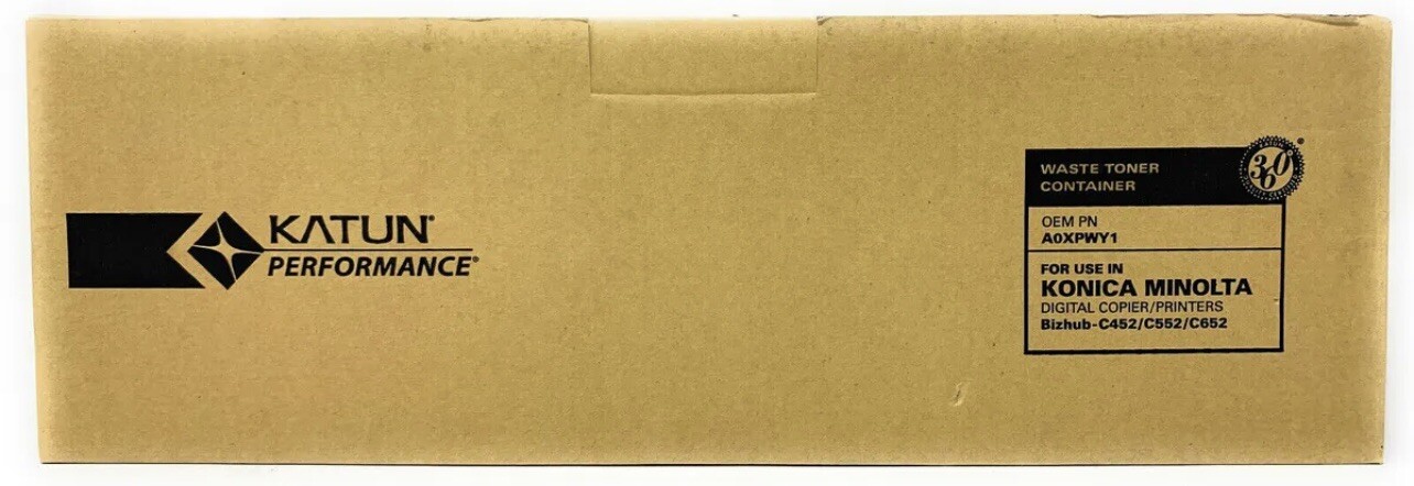 Konica Minolta A0XPWY1 Original Waste Bottle for Bizhub C452/C552/C652 Brand New