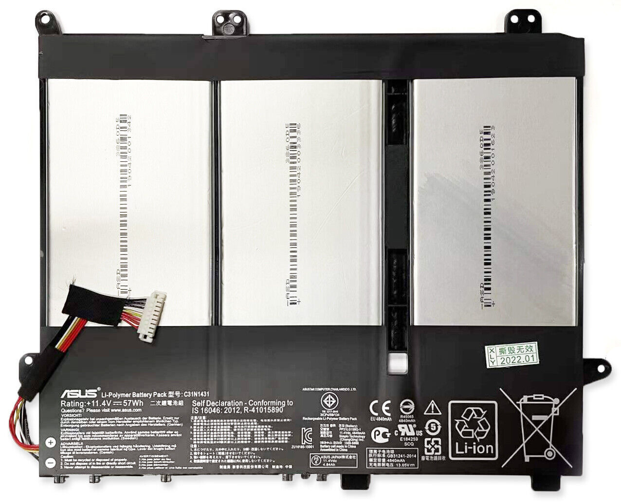 Genuine Laptop OEM Battery C31N1431 For ASUS R416NA L403SA L403NA E403NA E403SA