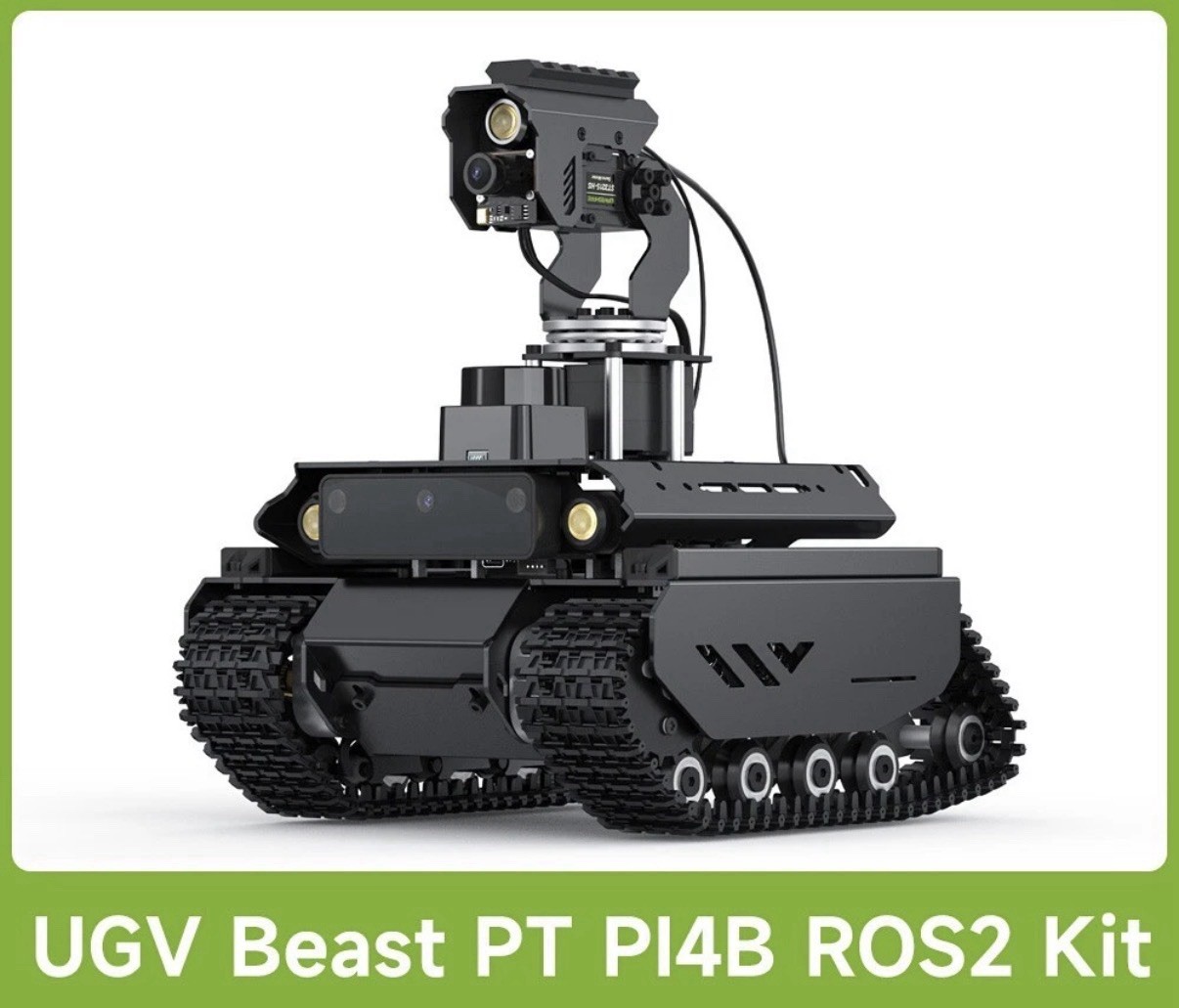 Waveshare UGV Beast Open-source Off-Road Tracked AI Robot for Raspberry Pi 5/4B