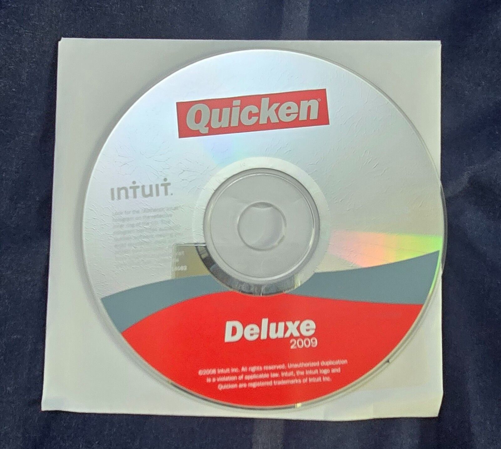 Intuit Quicken 2009 Deluxe For Windows XP/Vista