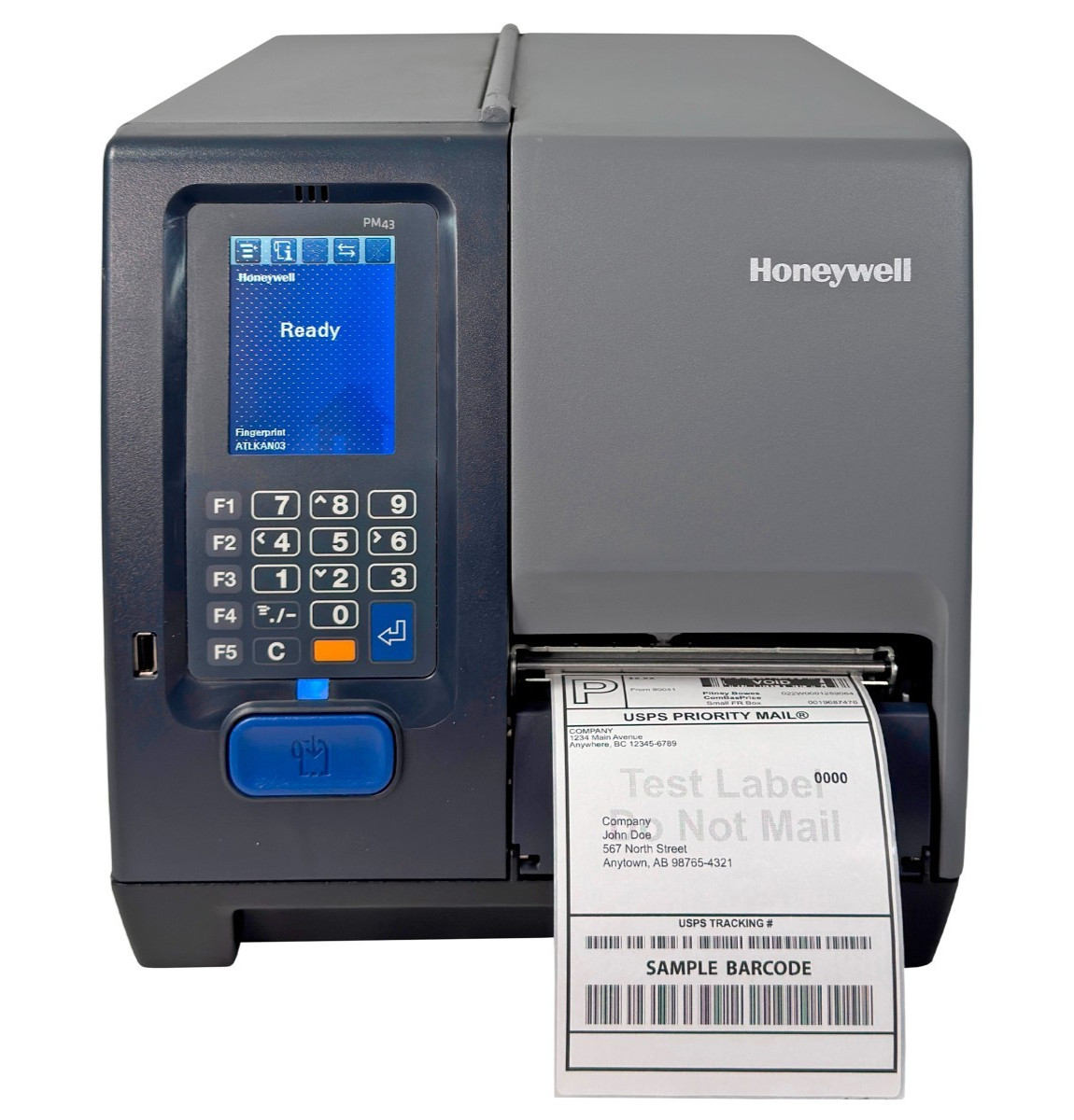 WIRELESS Honeywell PM43 Thermal Transfer Barcode Label Printer WiFi USB LAN