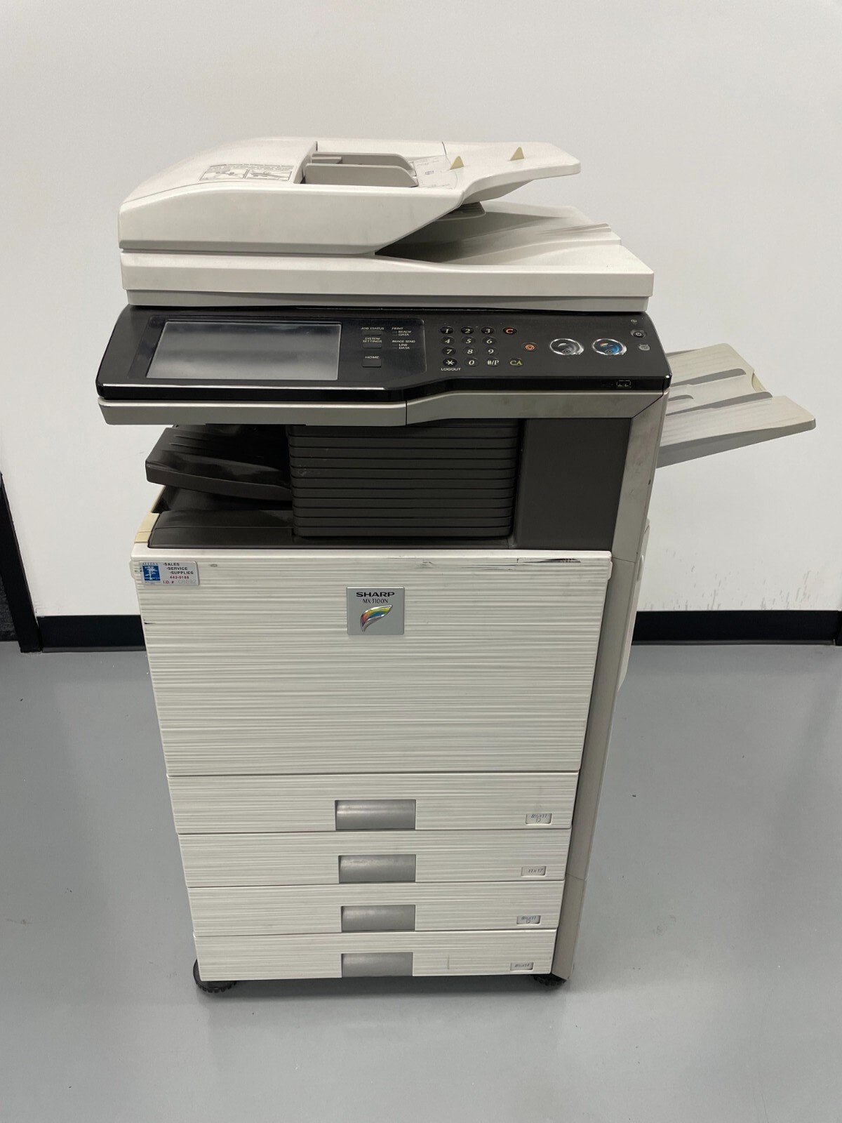 Sharp MX-3100N Multifunction Duplex Color Copier Network Printer Scan Fax 31 ppm