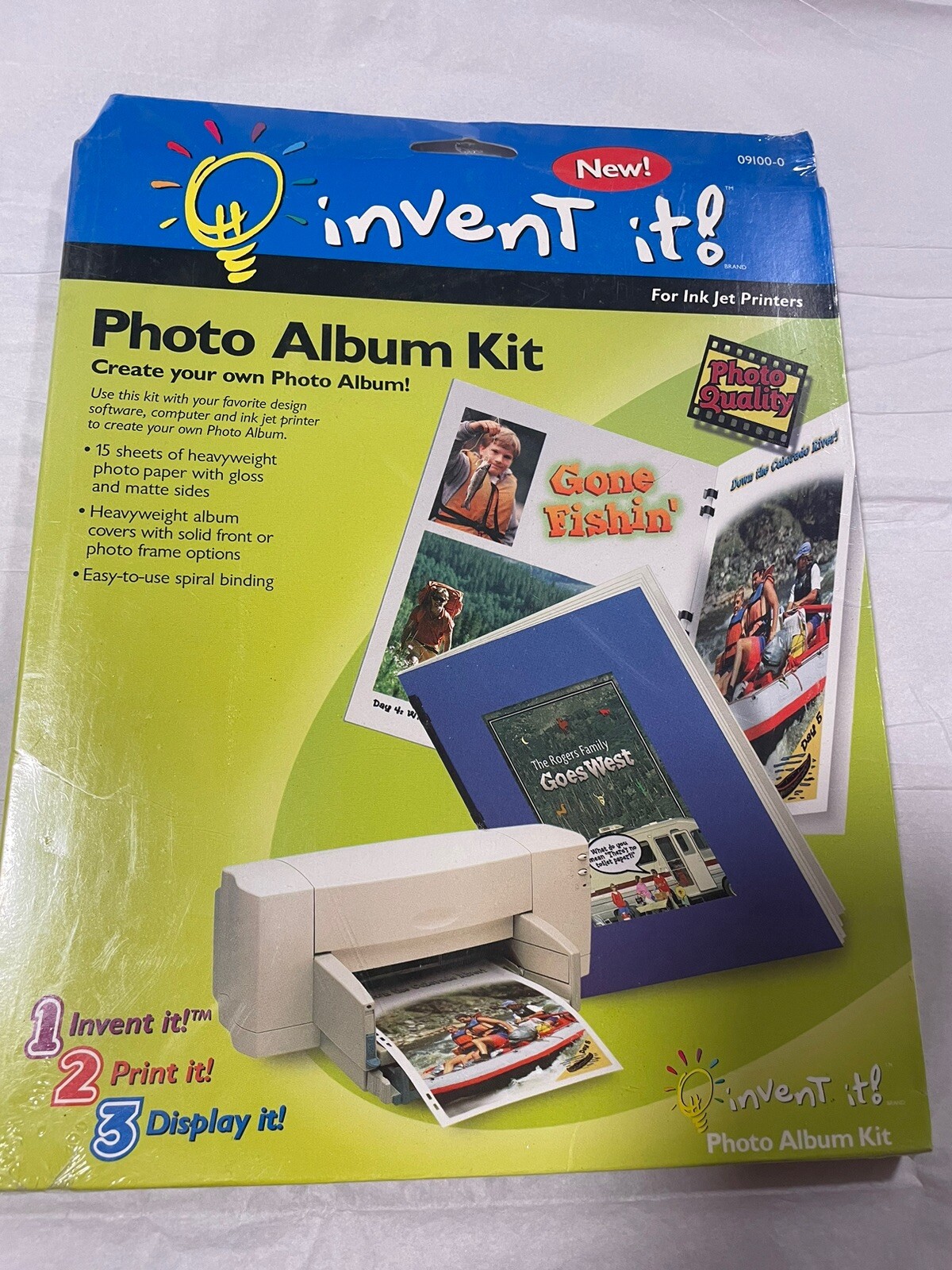 Invent It Photo Album Kit  BRAND NEW Sealed