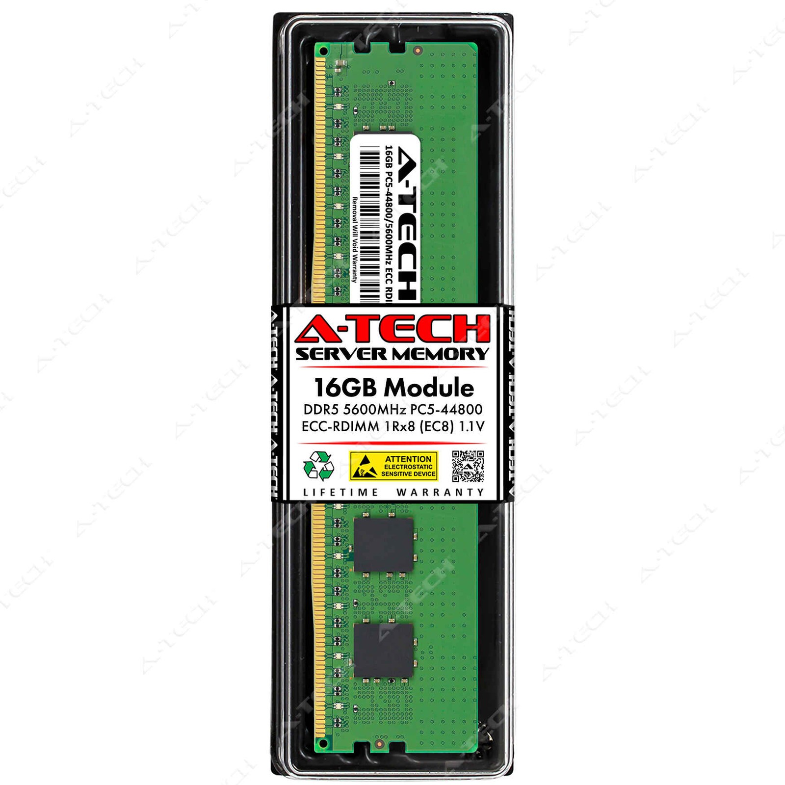 16GB DDR5 PC5-44800 ECC RDIMM (Replacement for Hynix HMCG78AGBRA191N) Memory RAM