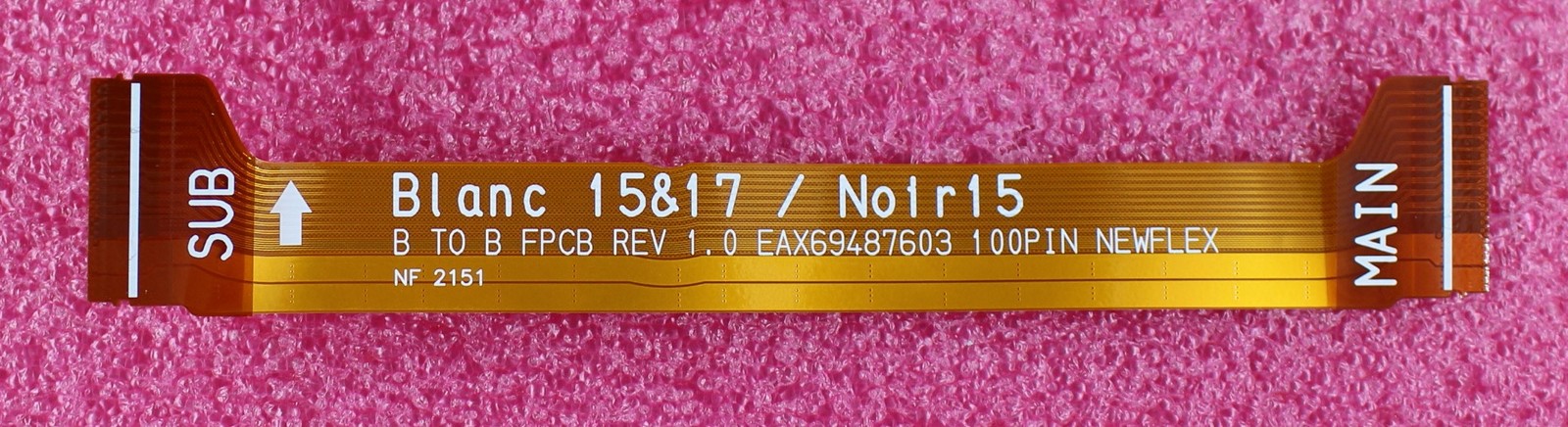 EAX69487603 - LG Gram 17 inch 17Z95P BTo B FPCB Rev 1.0 Cable
