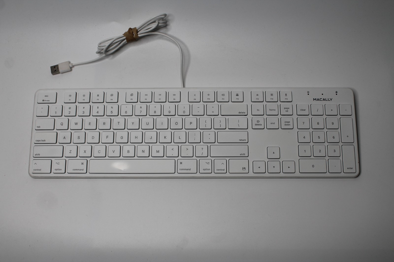 Macally Ultra-Slim premium Keyboard with Number Keypad for Apple Mac Tested