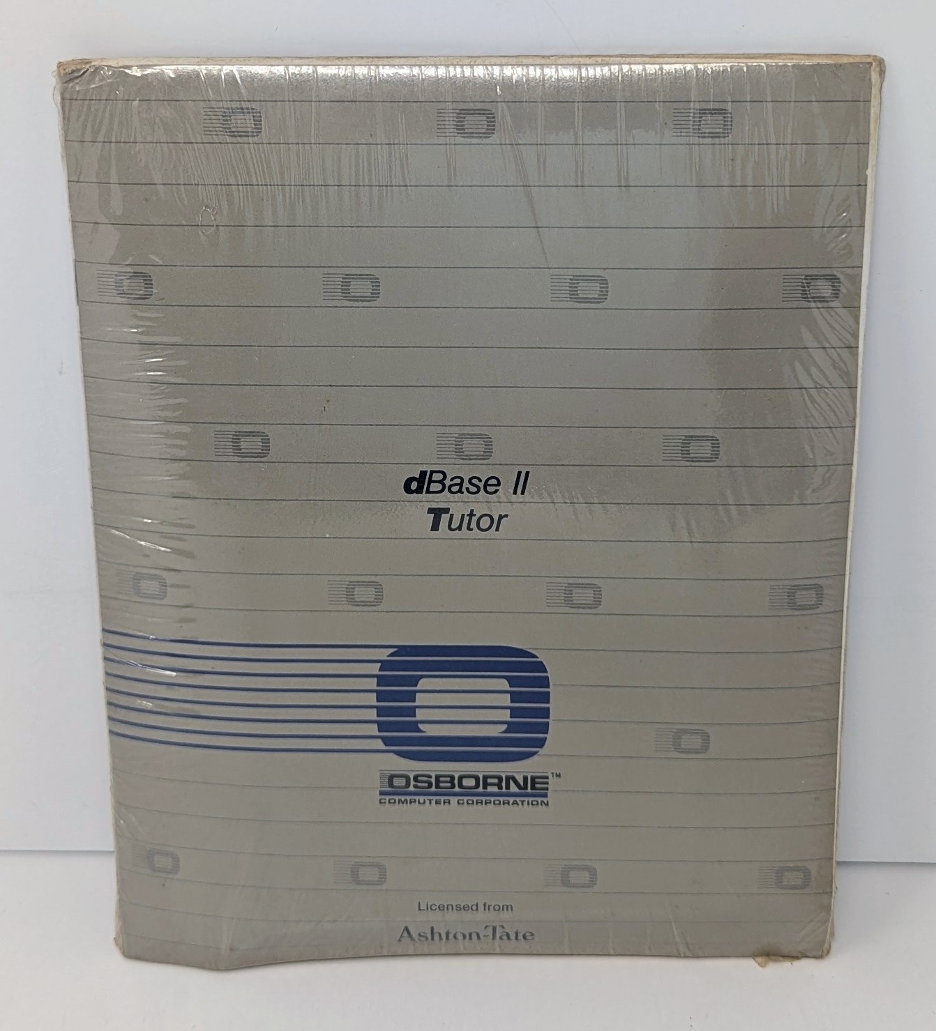 Osborne Dbase II Tutor (Ashton-Tate, 1981) - Brand New - Factory Sealed