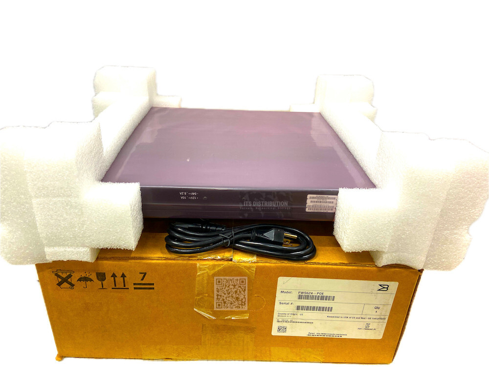 FWS624-POE I Open Box Brocade FastIron FWS624 Workgroup Switch 80-1003145-03