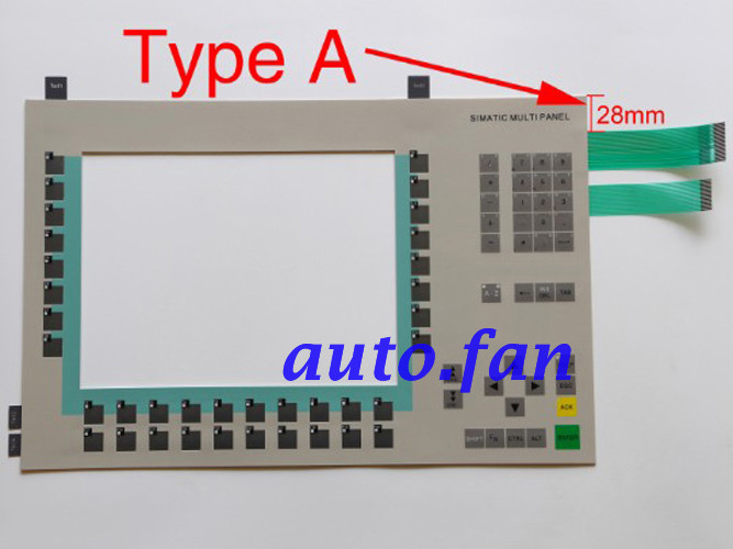 1PC  for MP370 KEY-12 6AV6542 6AV6 542-0DA10-0AX0 Membrane Keypad