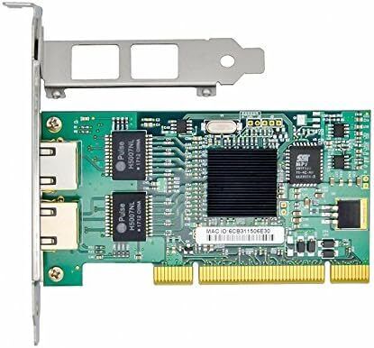 With Intel Chipset 82546 Dual Port Gigabit 8492MT PCI Server Network Card 1000M 