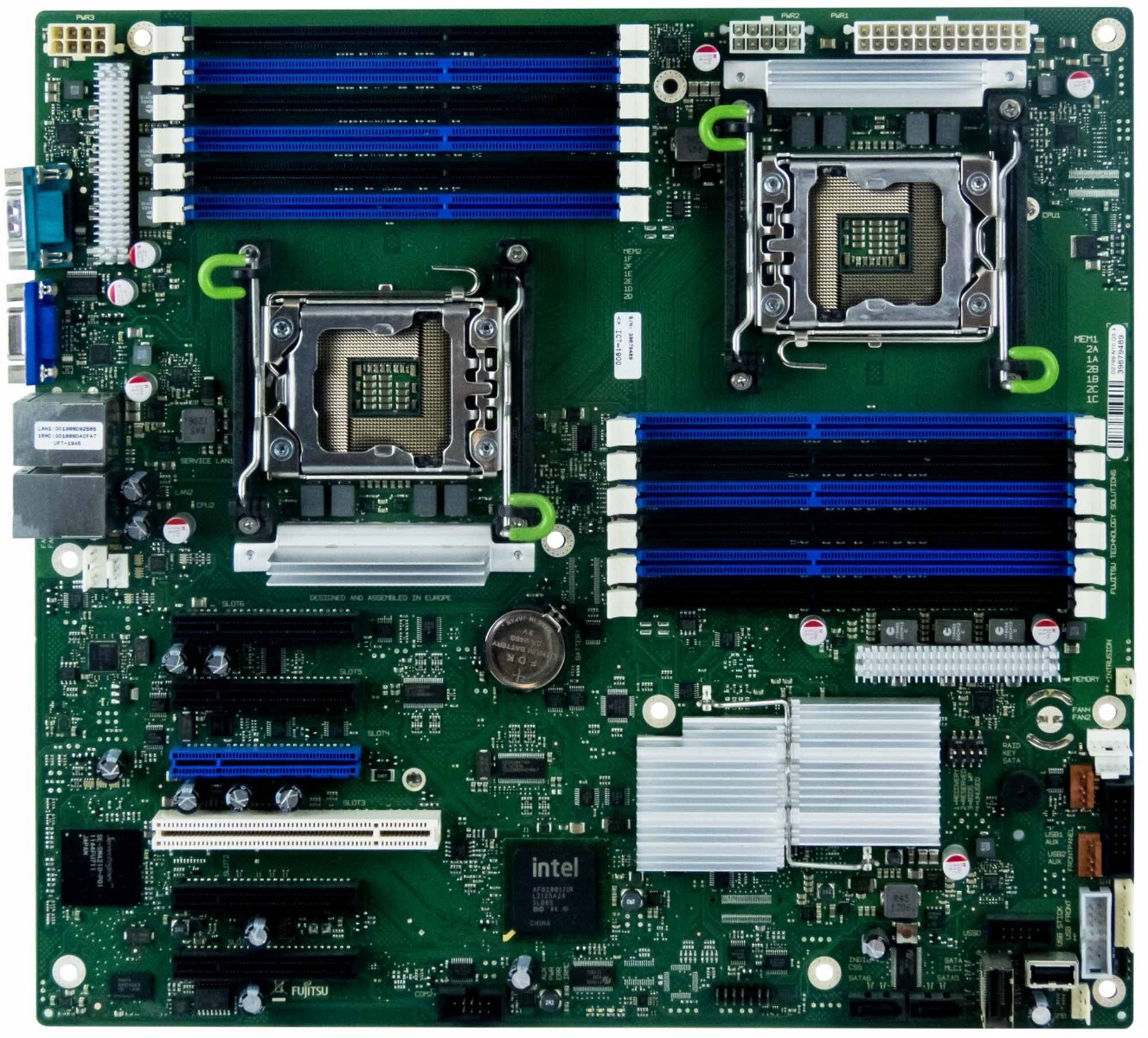 Fujitsu D2799-N10 GS3 2x LGA1366 12x DDR3 Mainboard for PRIMERGY TX200