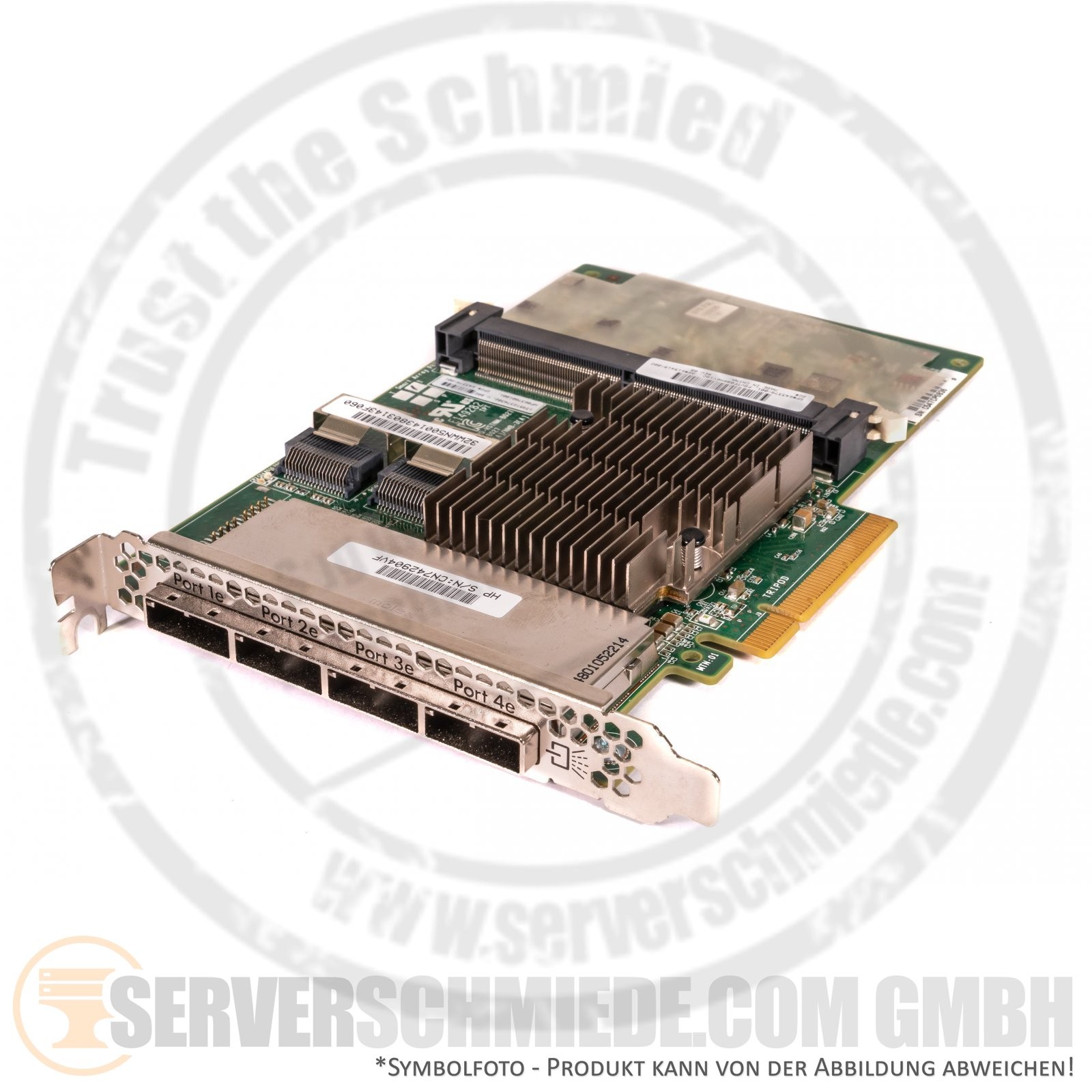 HP P822 24p PCIe SAS Controller -zero cache- 615415-001 Raid: 0,1,10,5,6,50,60