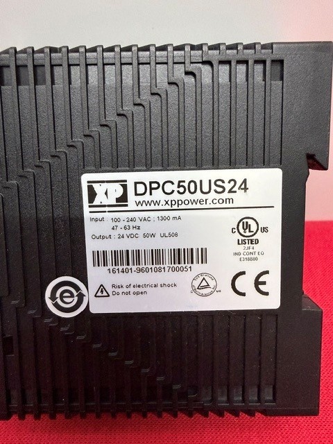 DPC50US24 XP Power, AC/DC DIN Rail Power Supply ultra-slim 50W AC/DC DIN rail