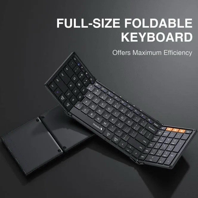 ProtoArc XK01 TP Foldable Keyboard Bluetooth with Touchpad Sealed New In Box