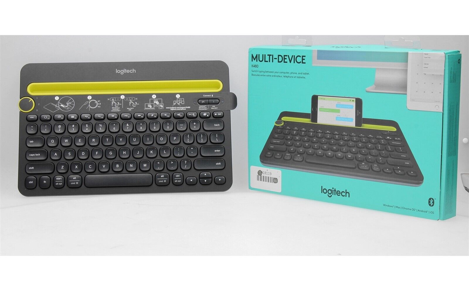 Logitech Bluetooth Multi-Device Keyboard K480 *OB*
