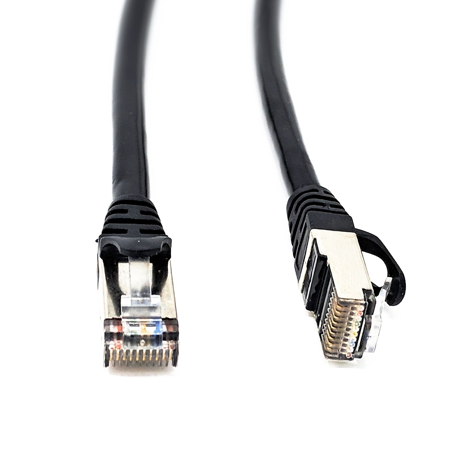 Rj50 10p10c Sftp Cat5 M/M Cable With Shielded Connectors Black 30M Audio Video
