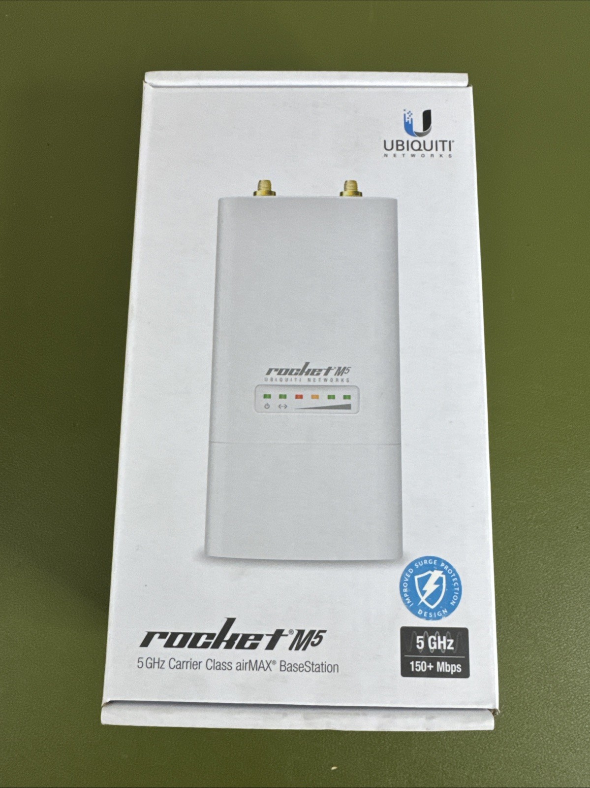 Ubiquiti Rocket M5 US ROCKETM5 BaseStation 5GHz Access Point Radio Outdoor