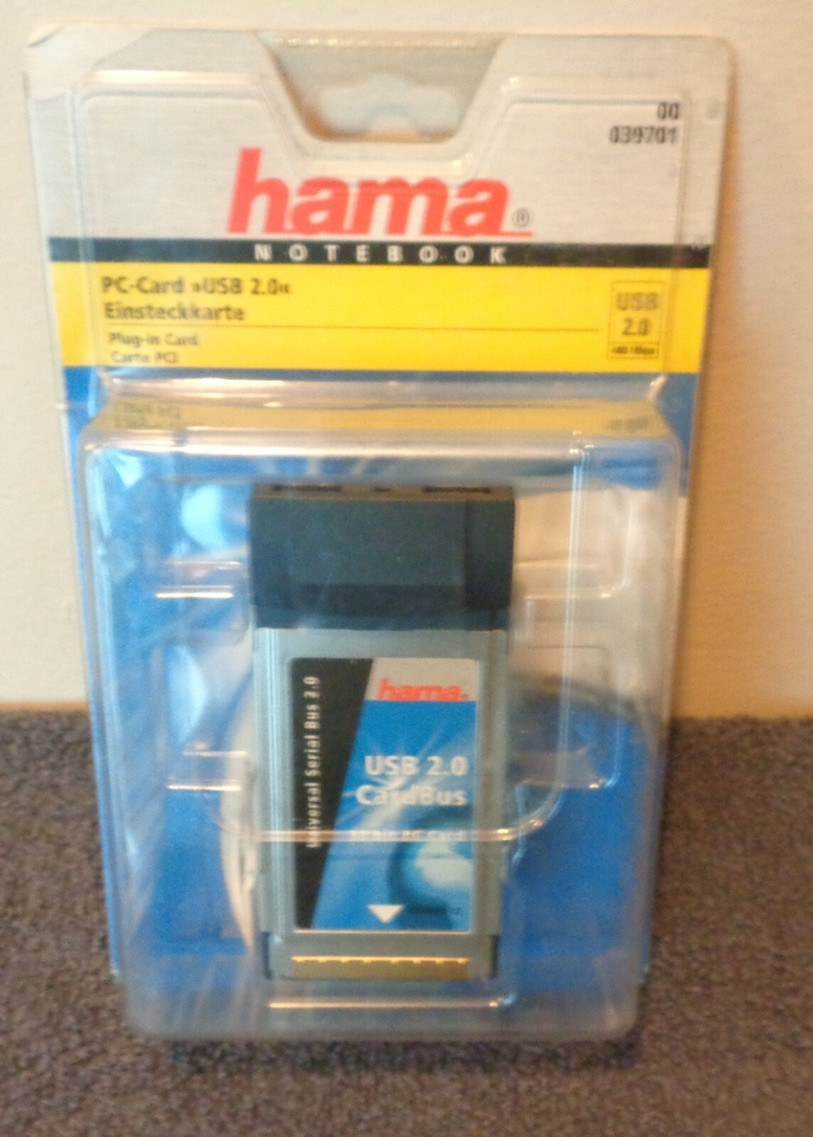 Hama USB 2.0 Card Bus 32 Bit PC Card